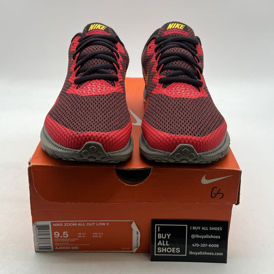 Size 9.5 - Nike Zoom All Out 2 Low Red (AJ0035-600)