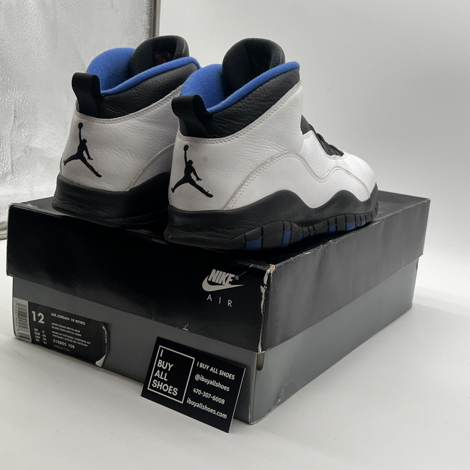 Size 12 - Air Jordan 10 Retro 2018 Orlando (310805-108)