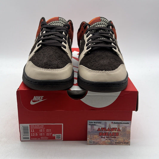 Size 11 - Nike Dunk Low Red Panda Suede Tan (FV0395-200)