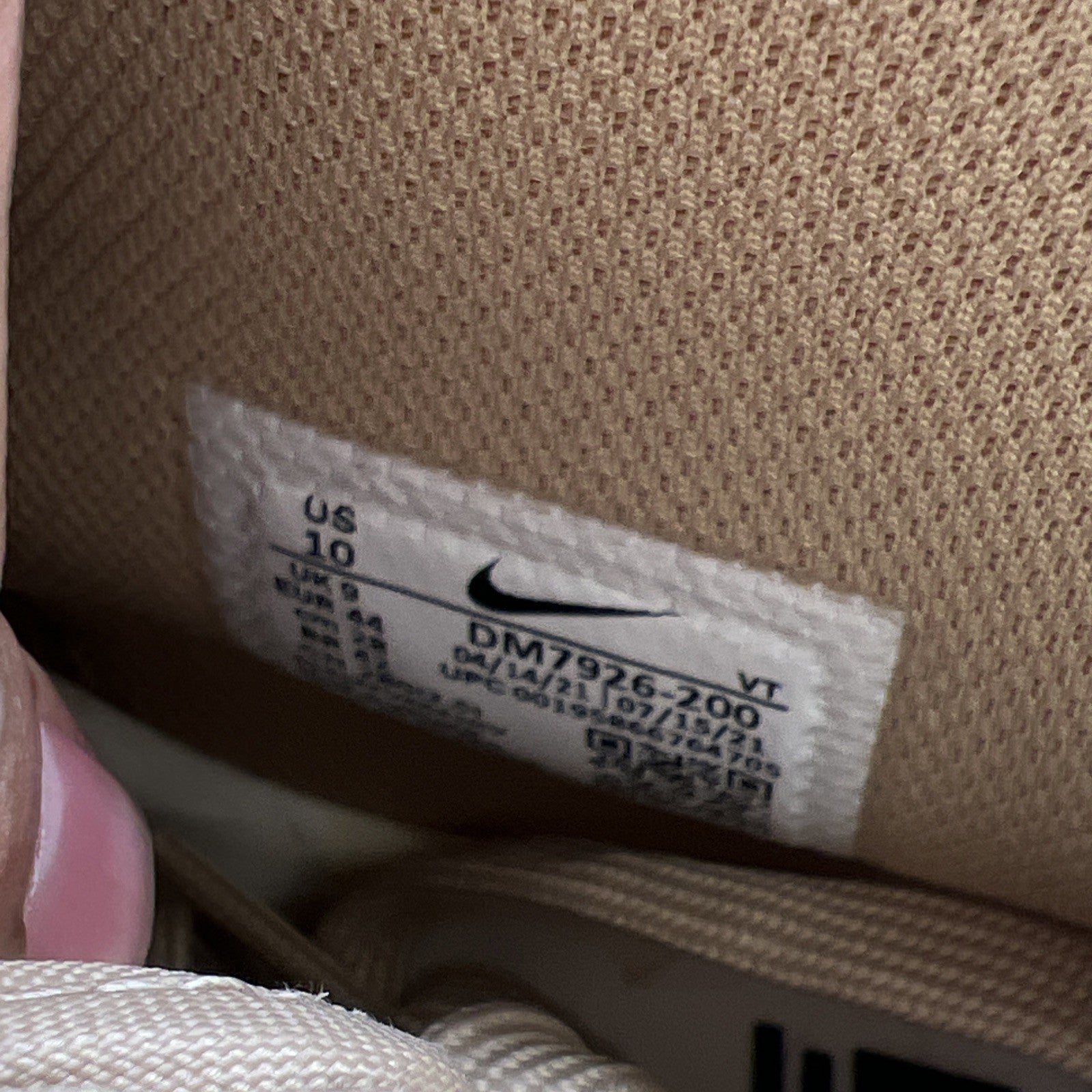 Size 10 - Nike Billie Eilish x Air Force 1 '07 SP High Mushroom (DM7926-200)