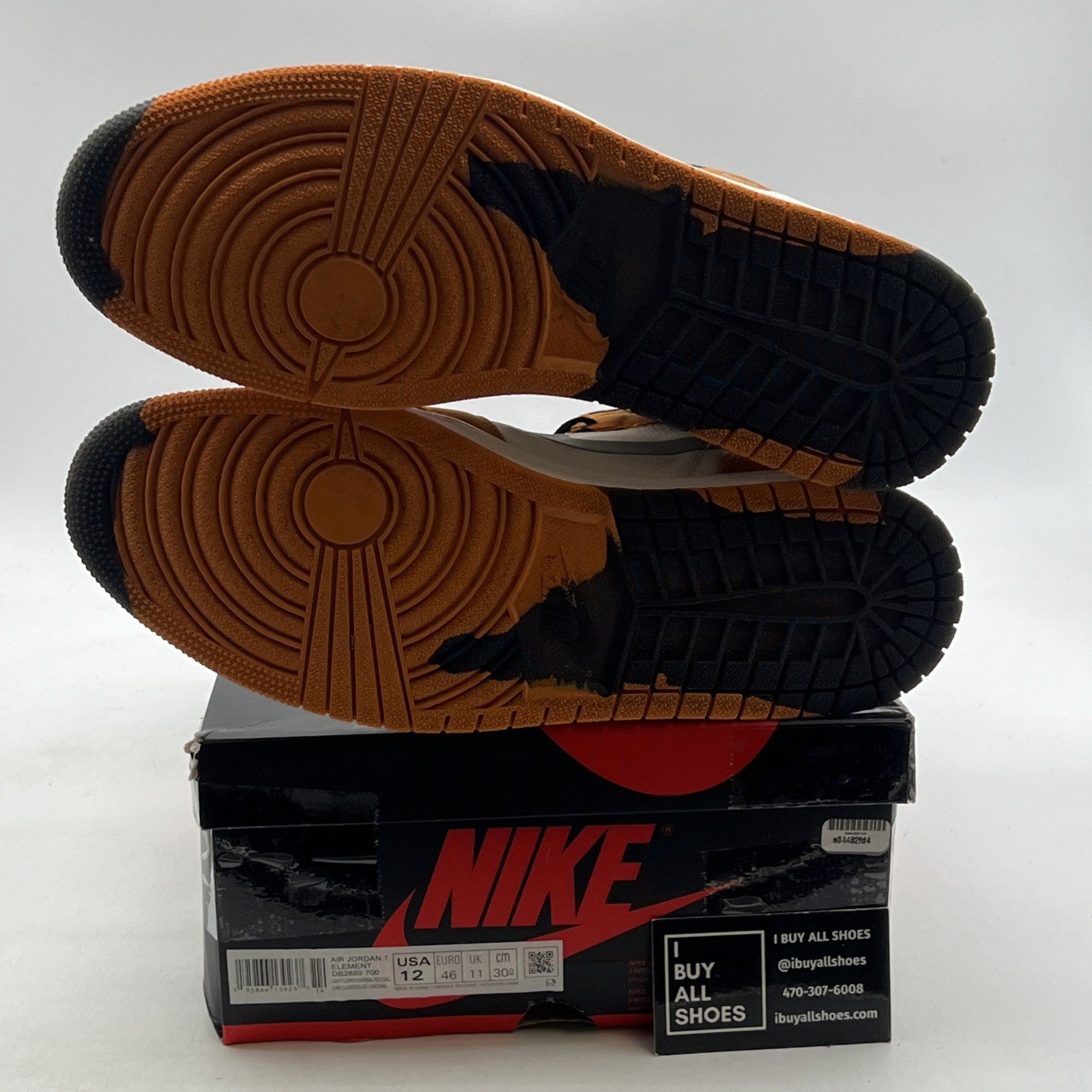 Size 12 - Air Jordan 1 Element GORE-TEX High Light Curry (DB2889-700)
