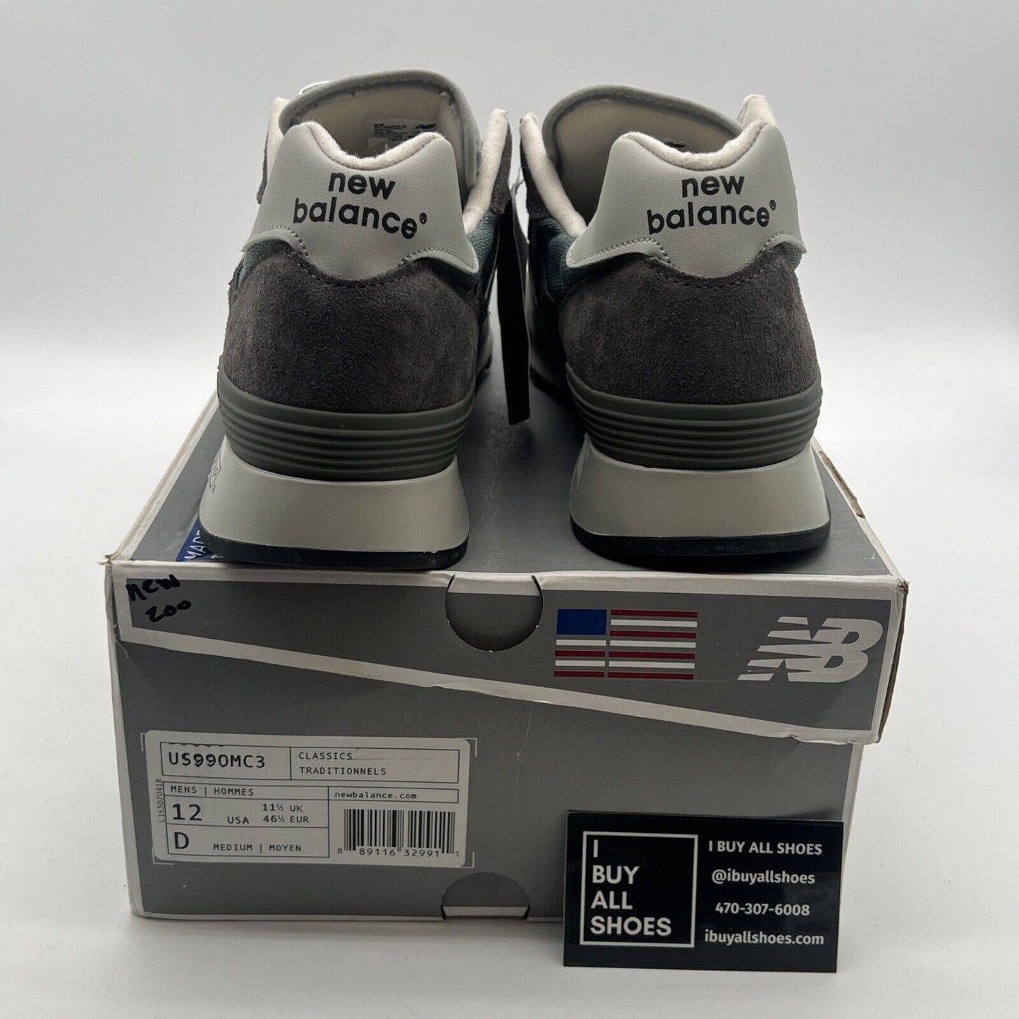 Size 12 -New Balance 1300 Steel Blue-(M1300CLS)