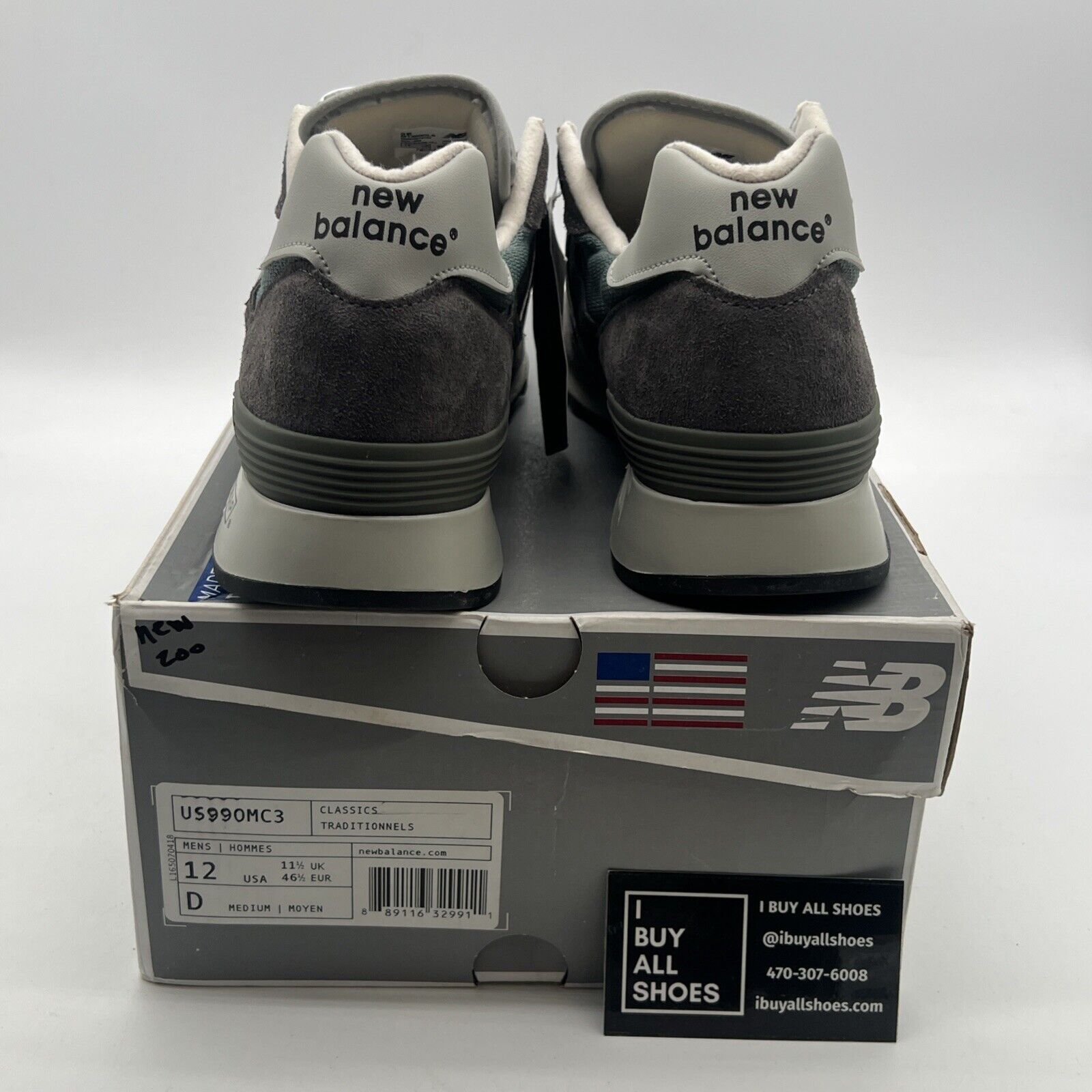Size 12 -New Balance 1300 Steel Blue-(M1300CLS)