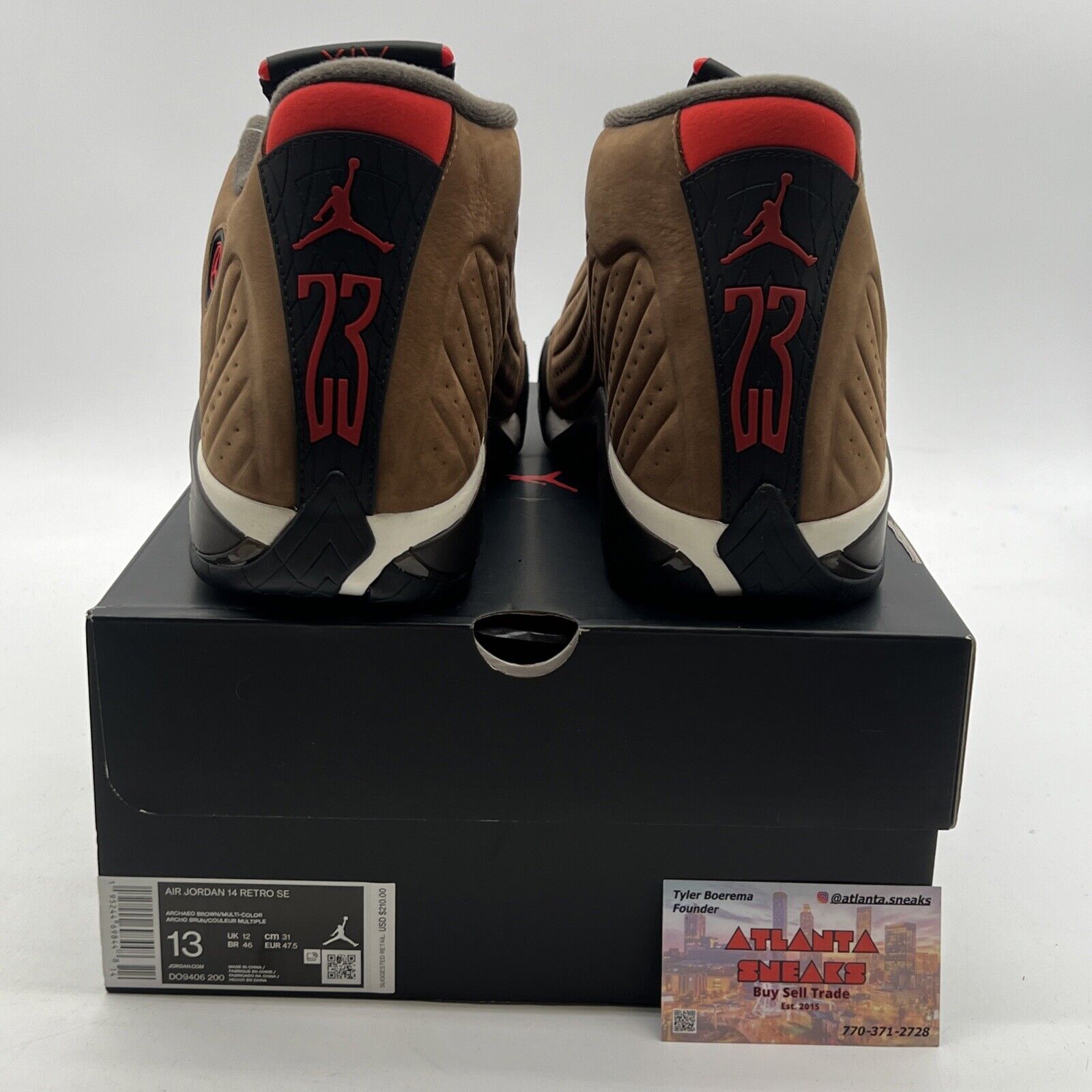 Size 13 - Air Jordan 14 Retro Winterized (DO9406-200)