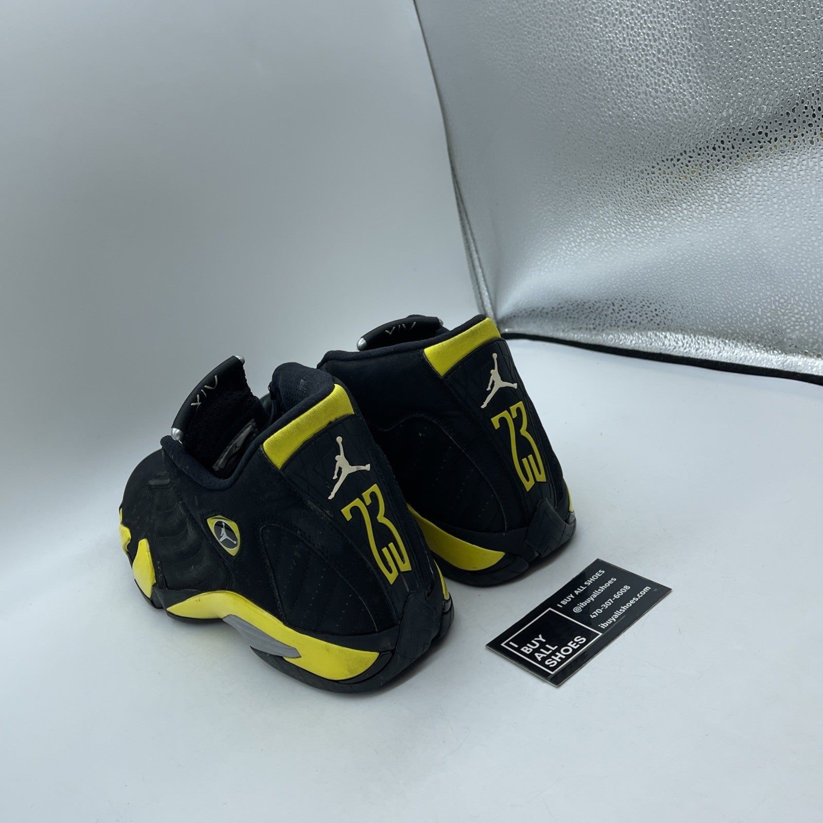 Size 11.5 - Air Jordan 14 Retro Thunder (487471-070)