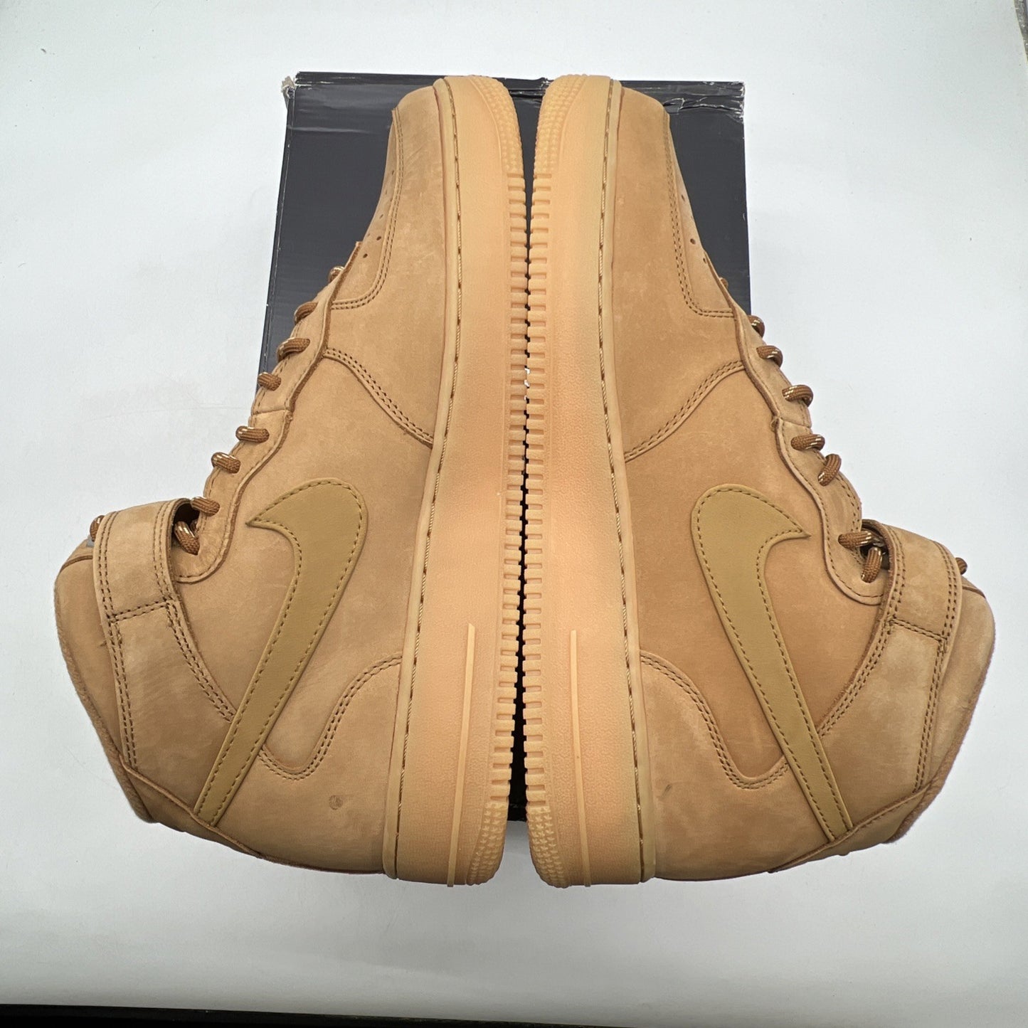 Size 13 - Nike Air Force 1 '07 Mid Flax (DJ9158-200)