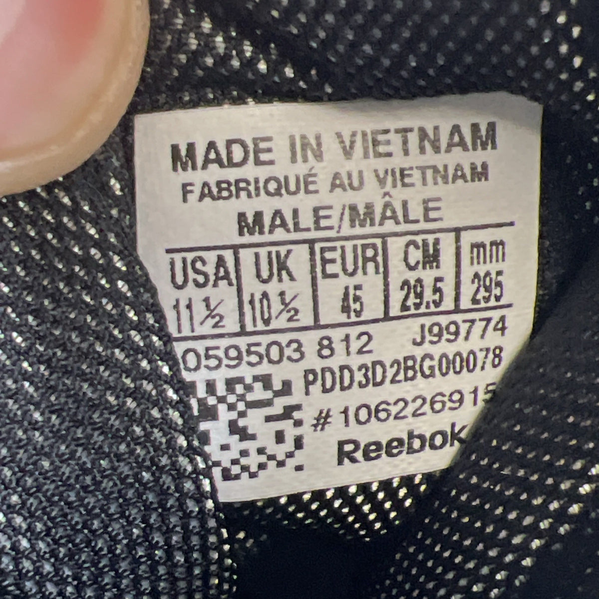 Size 11.5 - Reebok ES22 OG 2012 Club Blue (J99774)