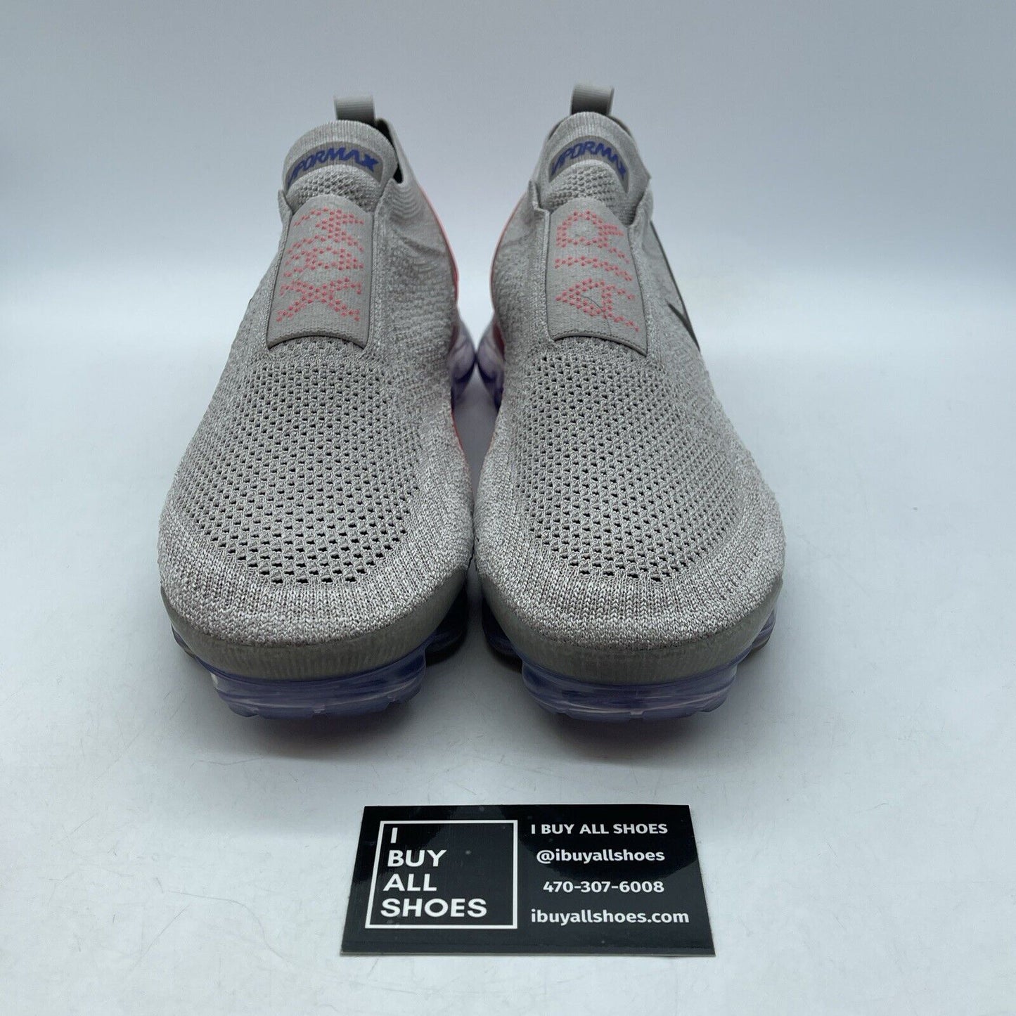 Size 11 - Nike Air VaporMax Moc 2 Moon Particle Grey Pink Suede (AH7006-201)