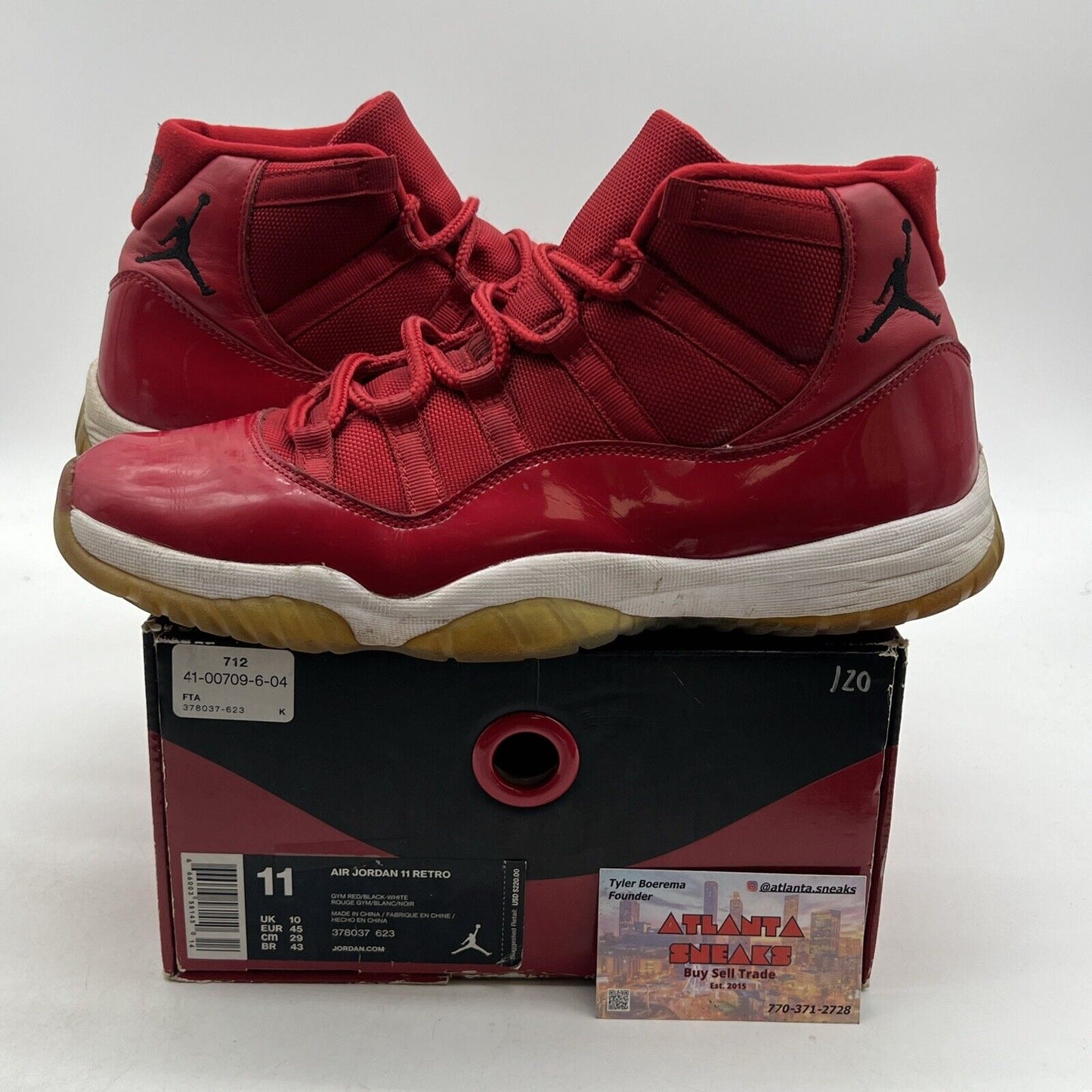 Size 11 - Jordan 11 Retro High Win Like '96 (378037-623)