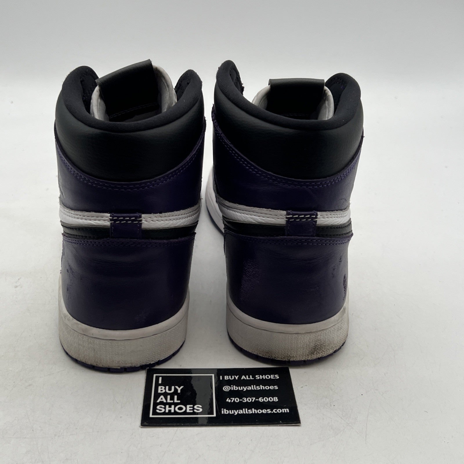Size 12 - Air Jordan 1 Retro OG High Court Purple 2.0 (555088-500)