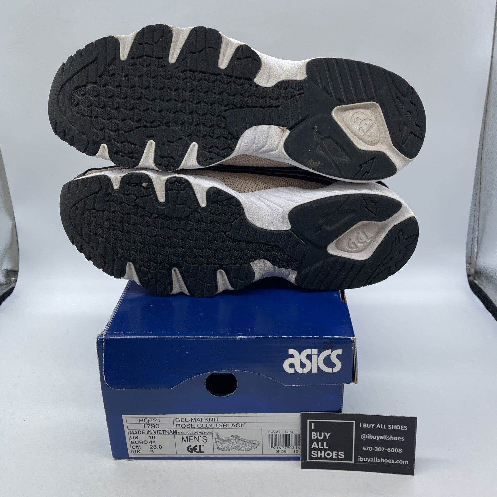 Size 10 - Patta x Asics Gel Mai Knit Rose Cloud (HQ721)