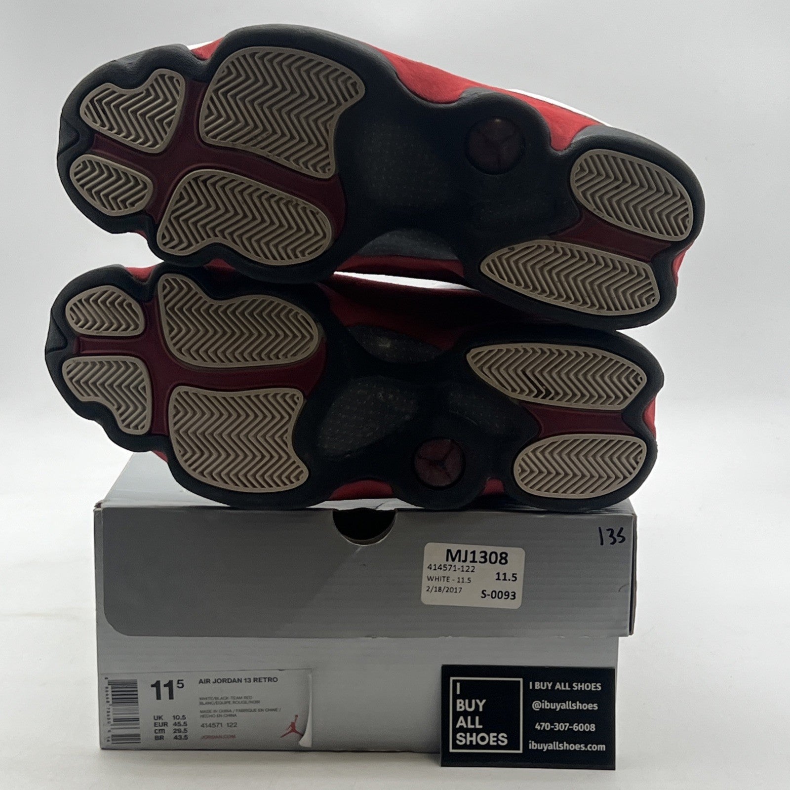 Size 11.5 - Air Jordan 13 Retro Chicago 2017 (414571-122)