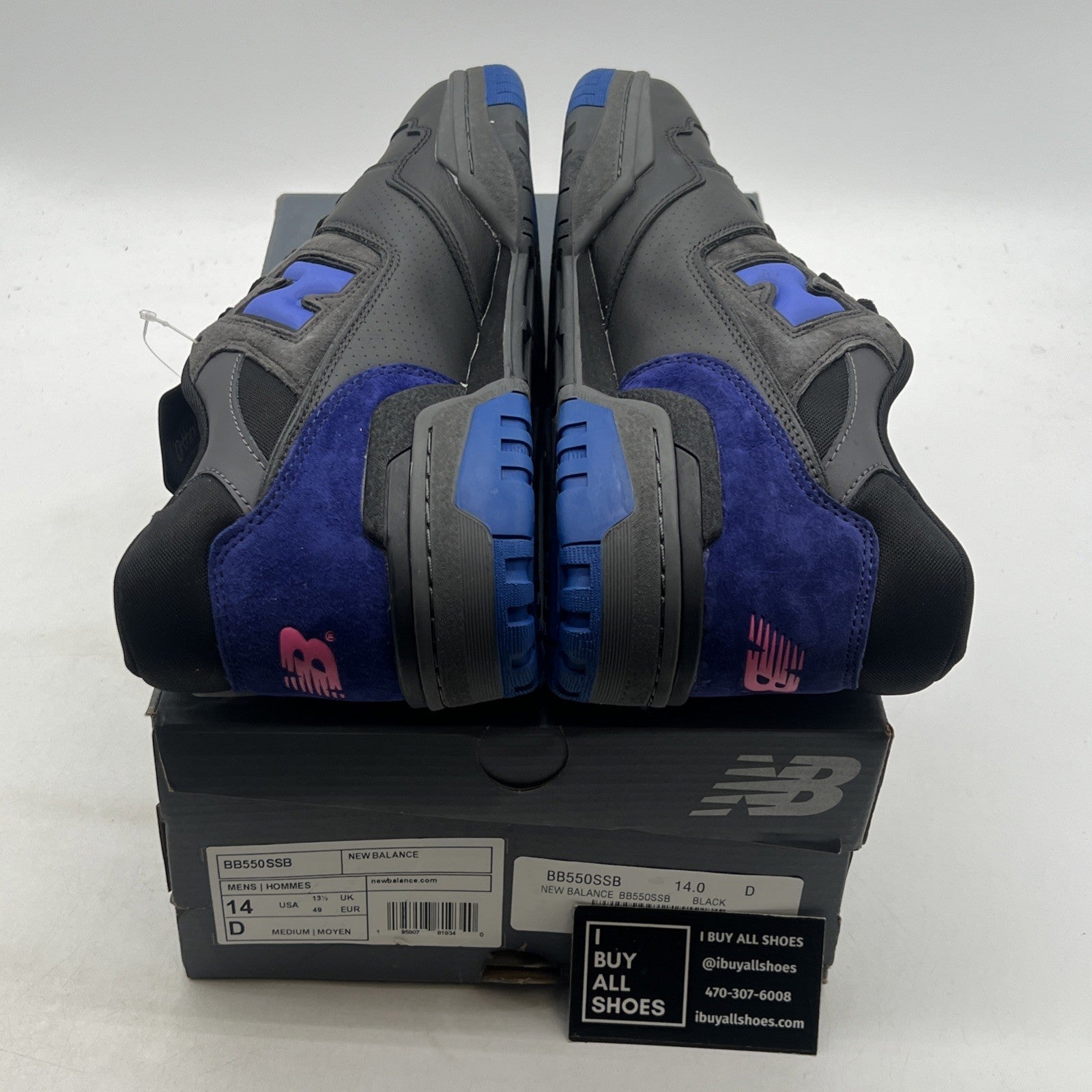 Size 14 - New Balance 550 Miami Nights (BB550SSB)