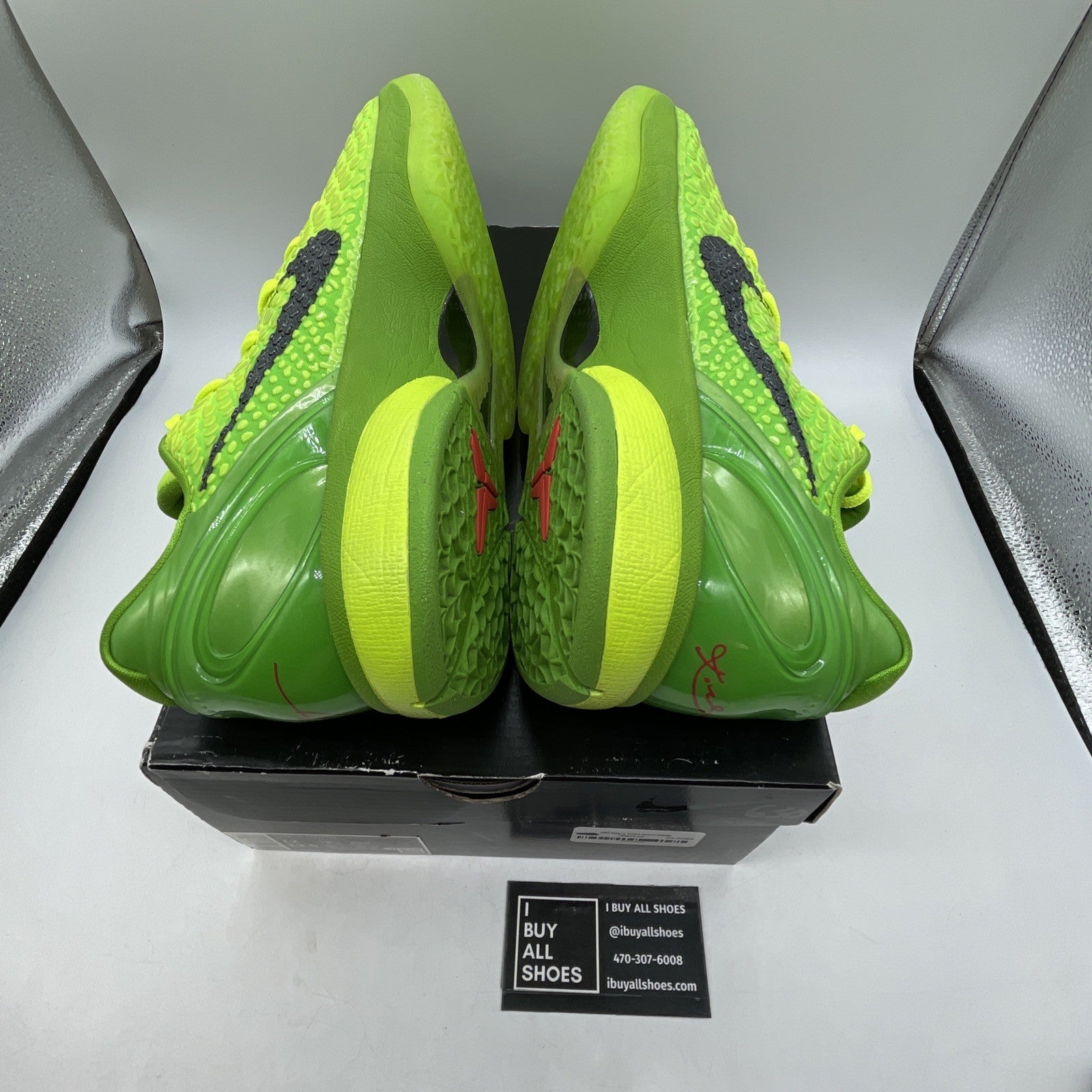 Size 12 - Nike Zoom Kobe 6 Protro Low Grinch (CW2190-300)