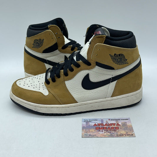 Size 8.5 - Jordan 1 Retro High OG Rookie of the Year 2018 Suede (555088-700)