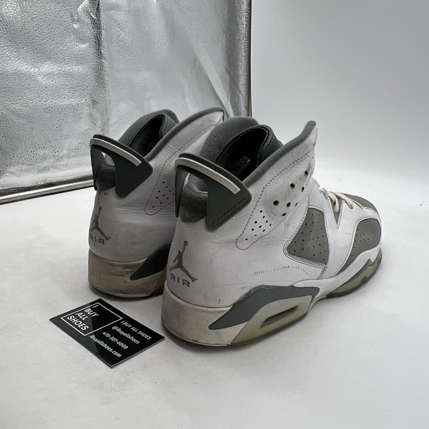 Size 12 - Air Jordan 6 Retro Low Cool Grey (CT8529-100)