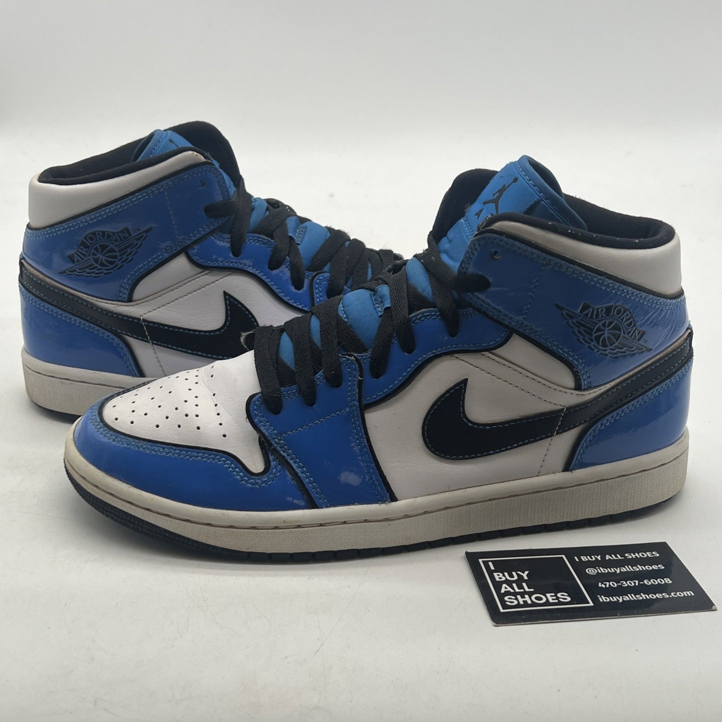 Size 9 - Air Jordan 1 SE Mid Signal Blue (DD6834-402)