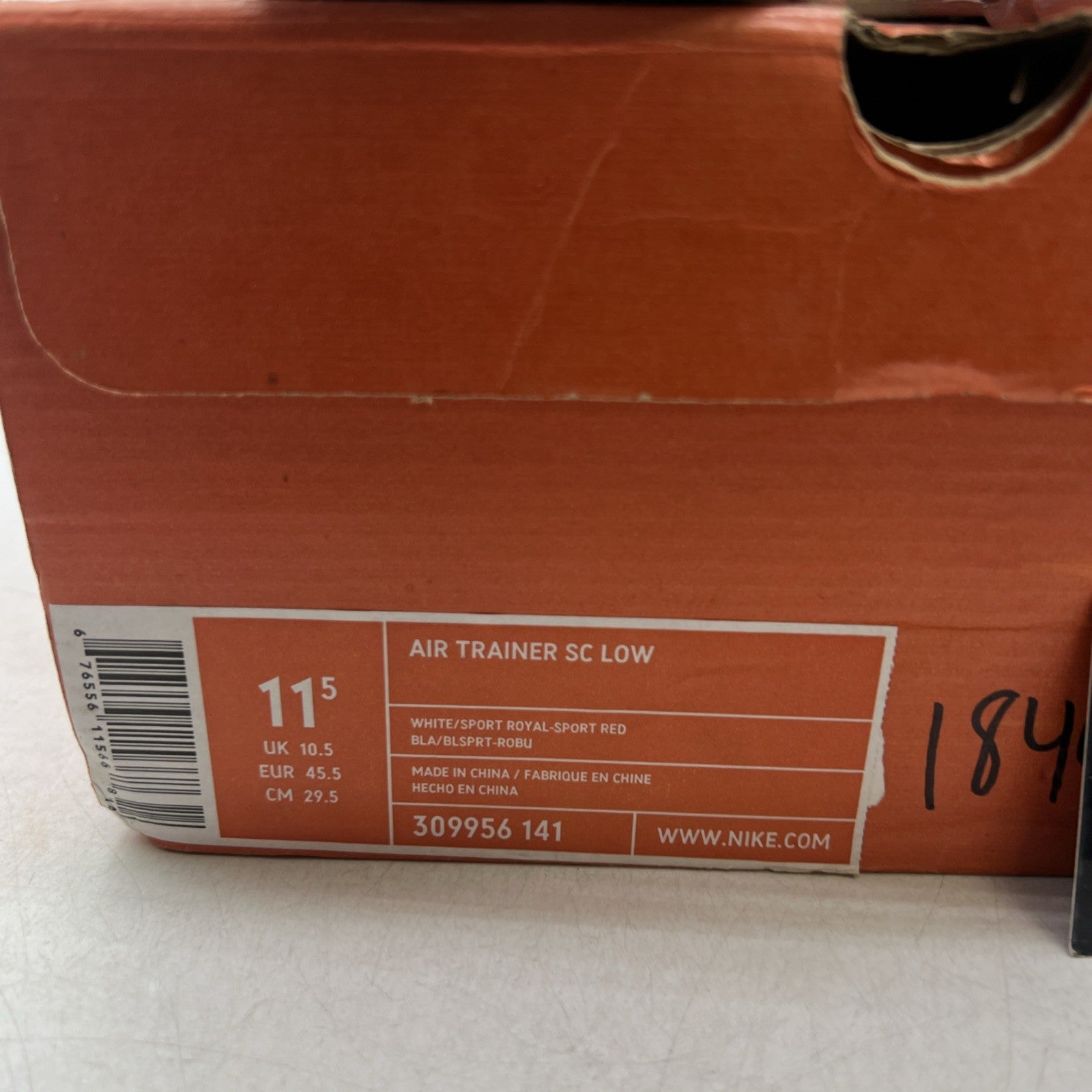 Size 11.5 - Nike Air Trainer Sc Low Remix Da Kickz (309956-141)