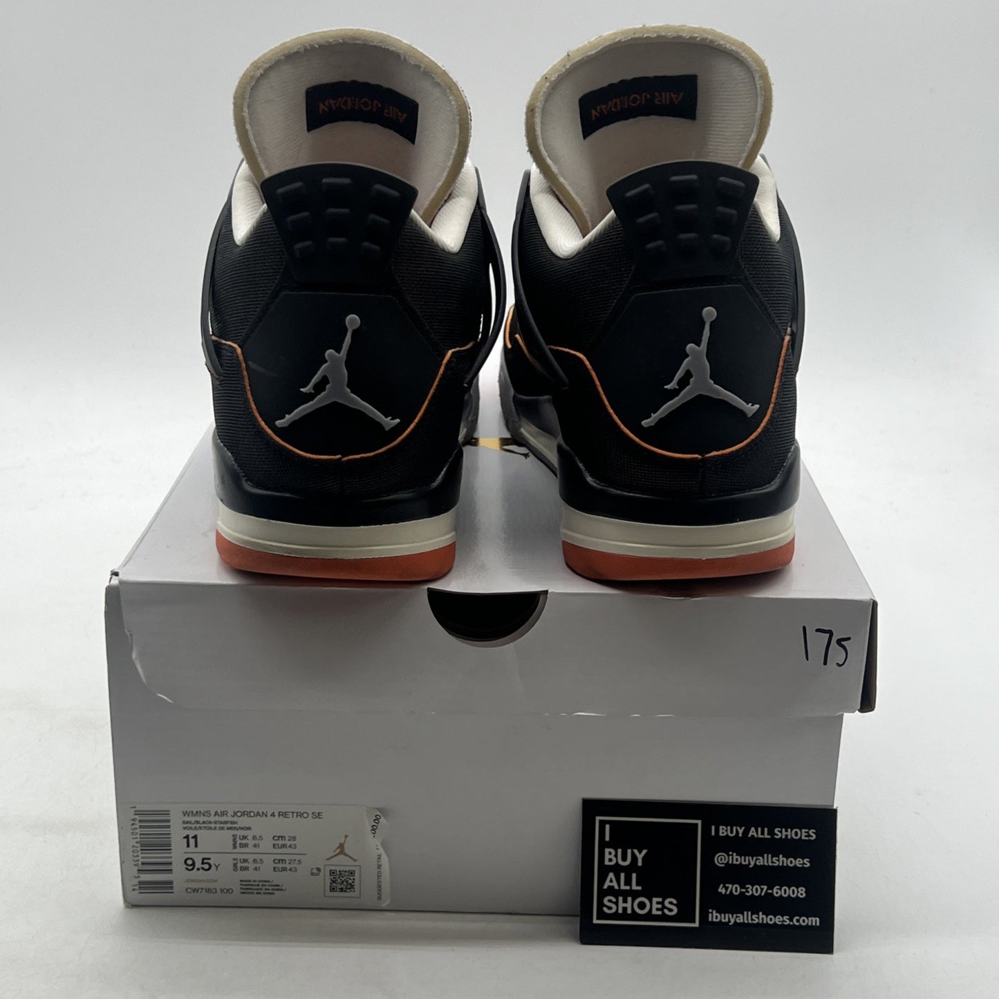 Size 11 - Air Jordan 4 Retro Starfish W (CW7183-100)