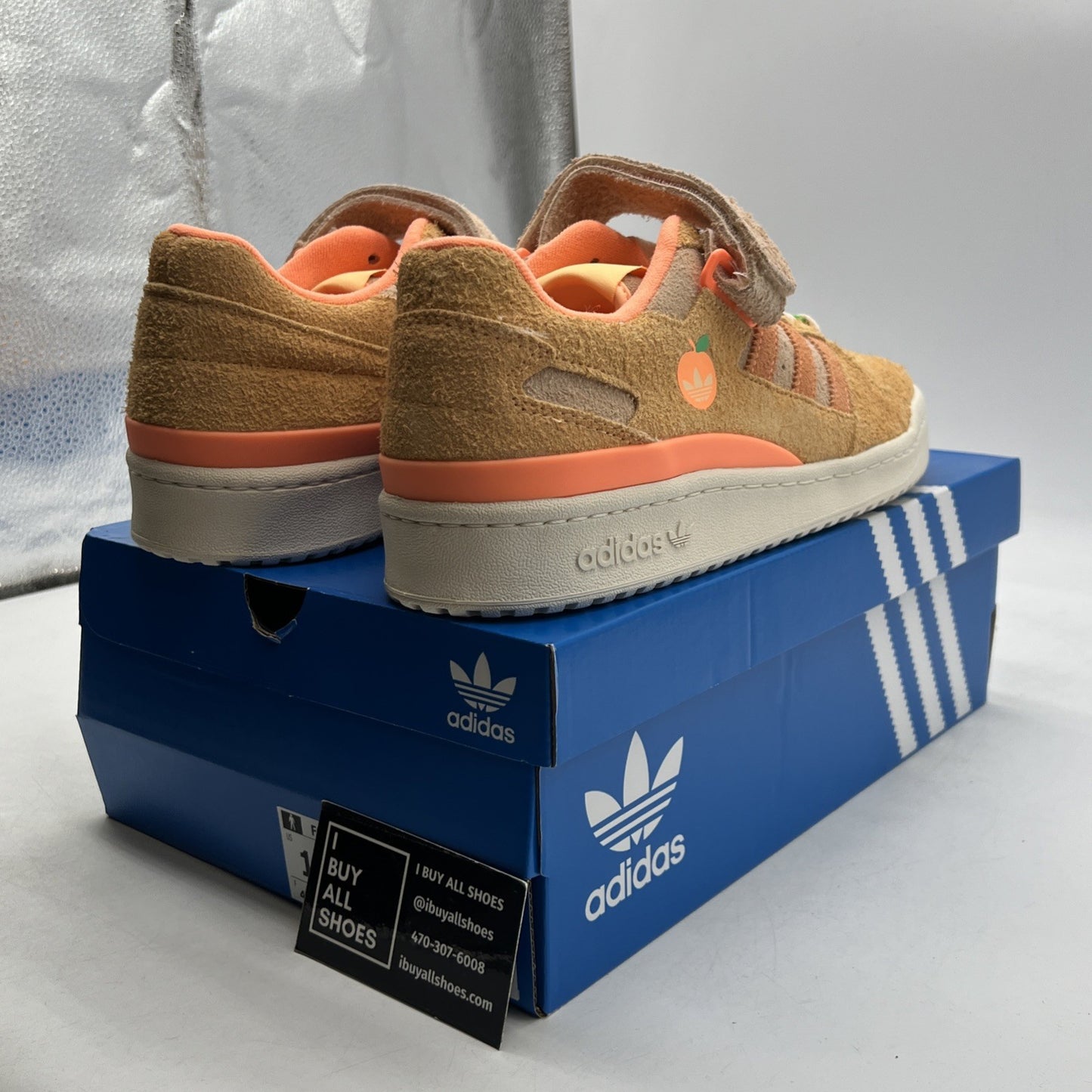 Size 12 - Snipes x Adidas Forum Low Peach Tree (IF7989)