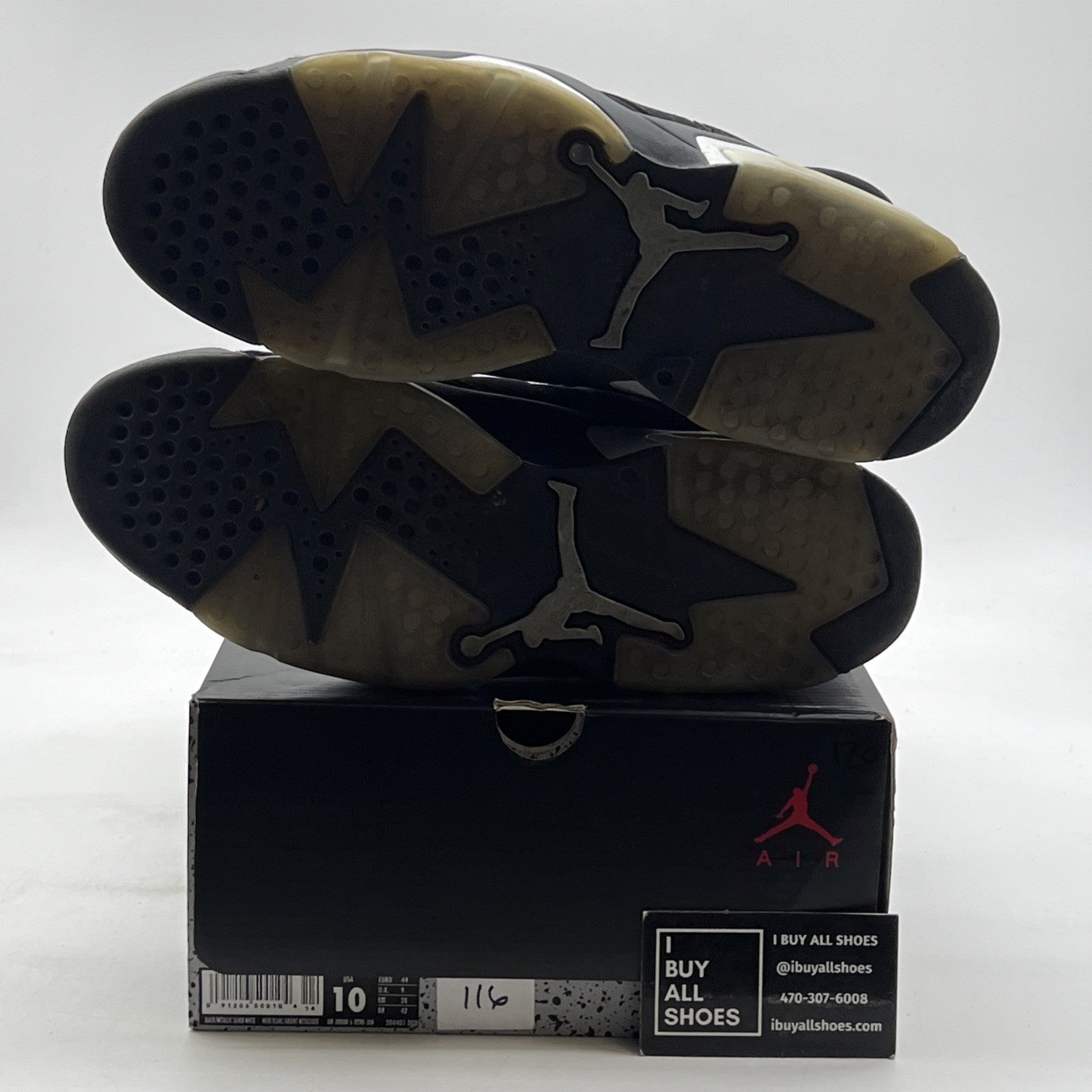 Size 10 - Air Jordan 6 Retro Low Chrome (304401-003)