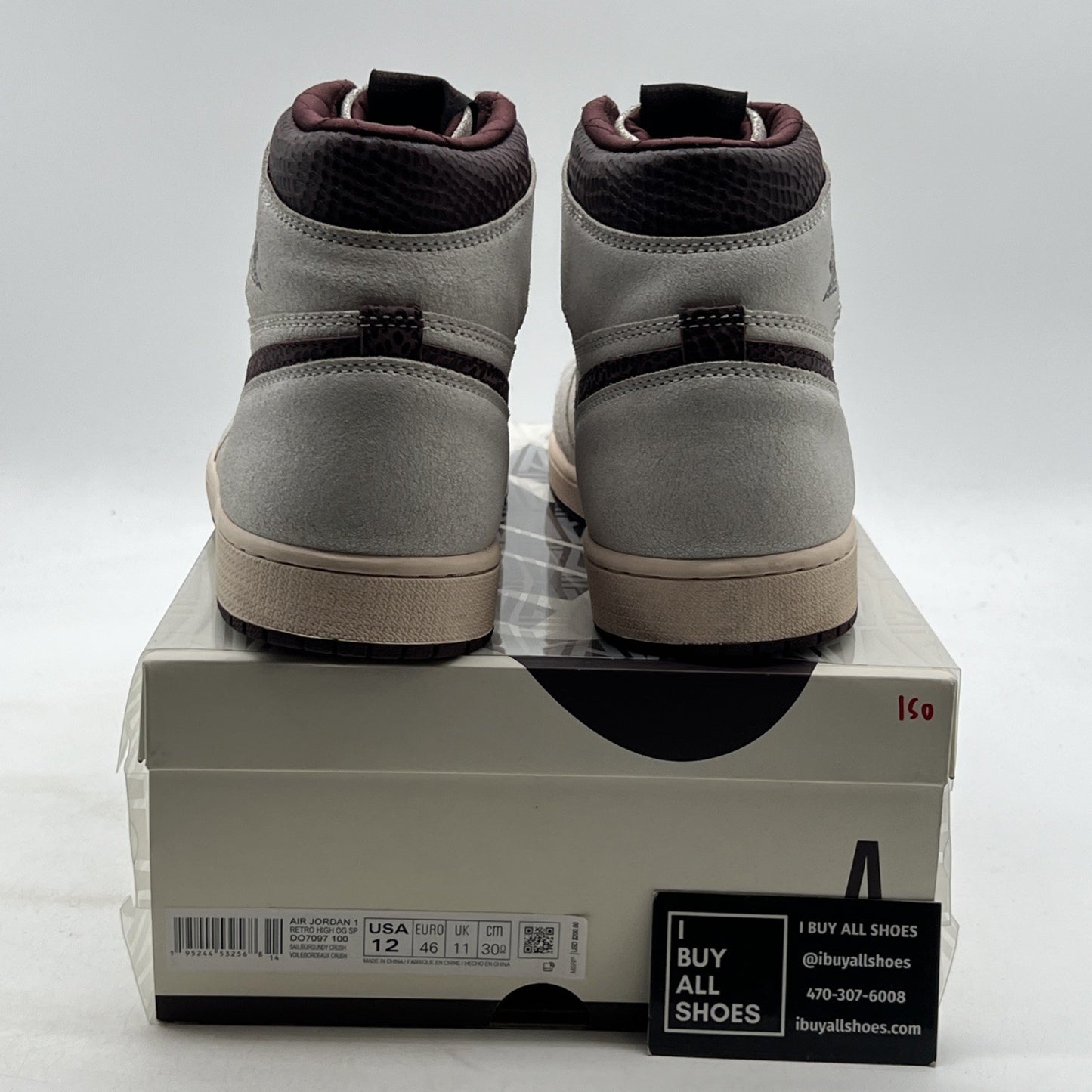 Size 12 - Air Jordan 1 OG x A Ma Maniere High Airness (DO7097-100)