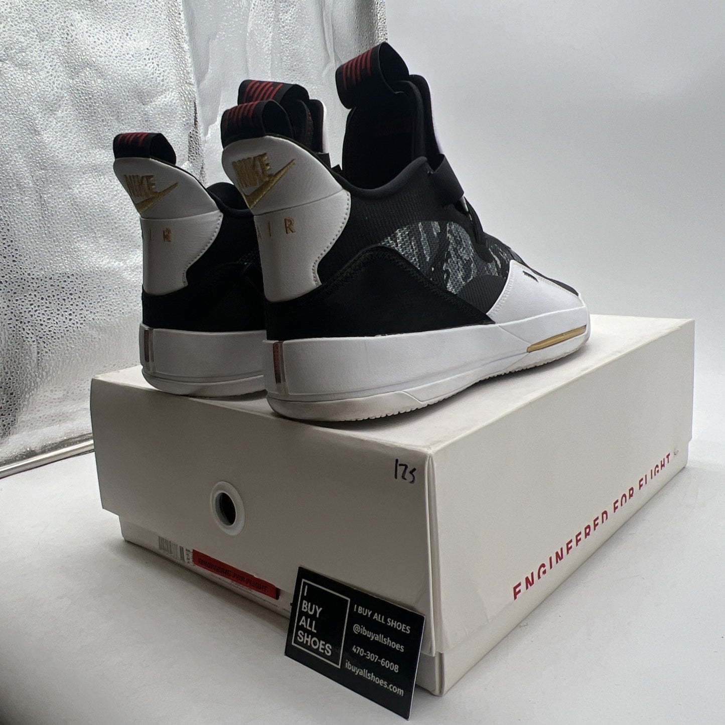 Size 13 - Air Jordan 33 Black Tiger Camo (AQ8830-016)
