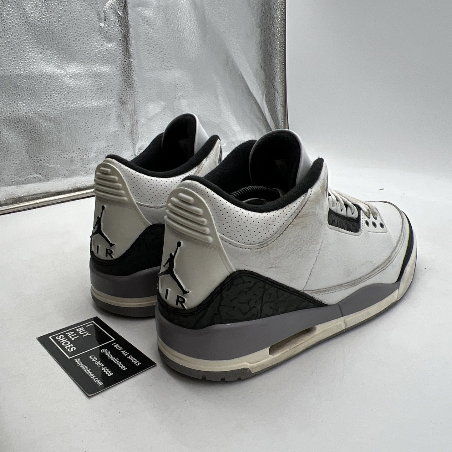 Size 11 - Air Jordan 3 Retro Cement Grey (CT8532-106)