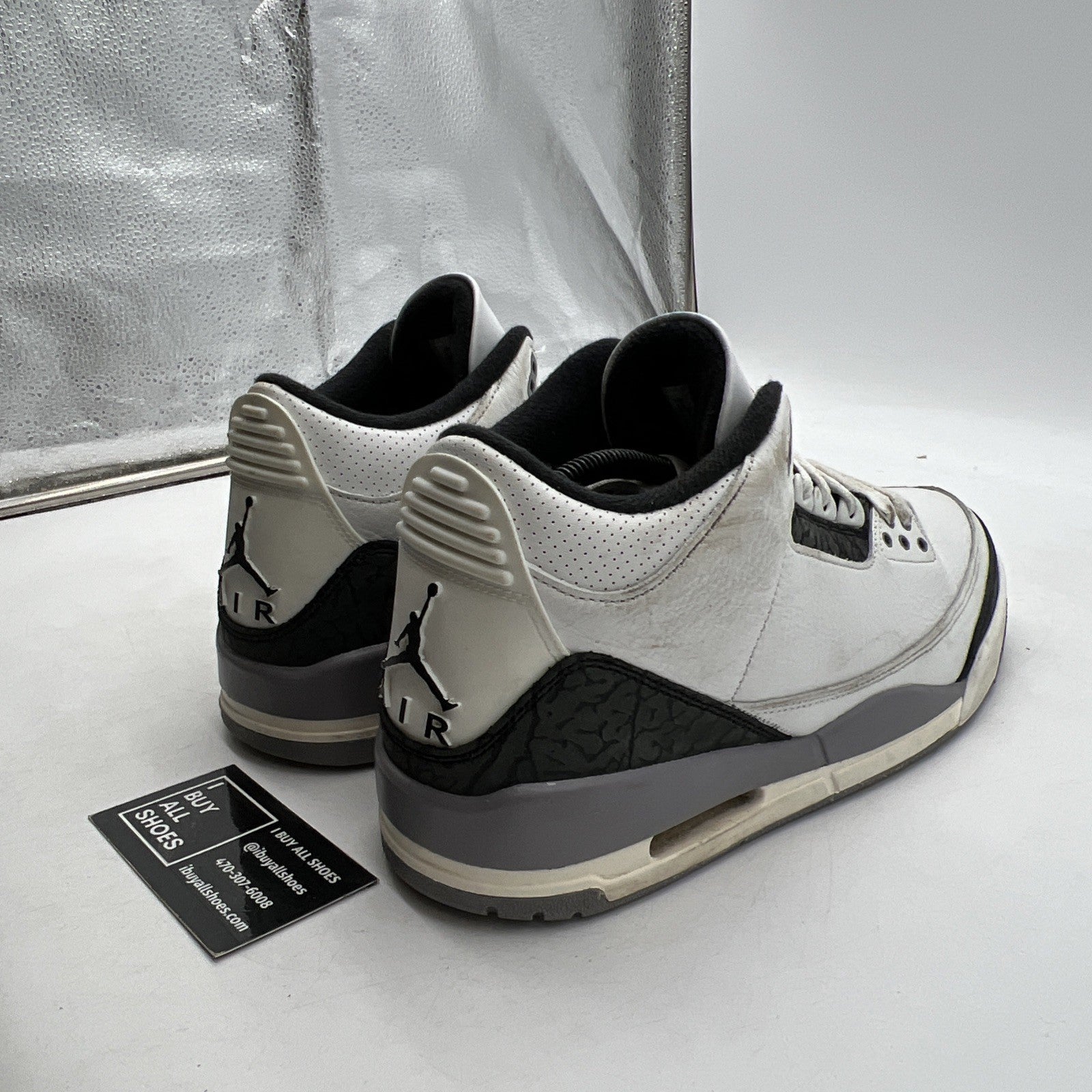 Size 11 - Air Jordan 3 Retro Cement Grey (CT8532-106)