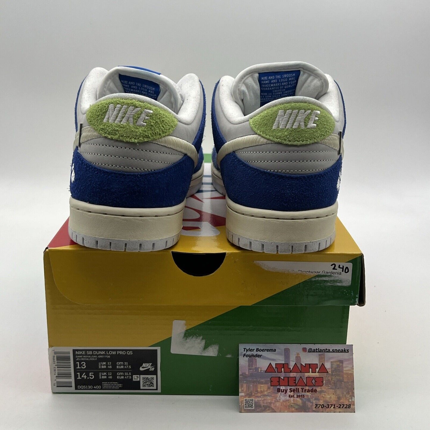 Size 13 - Nike Fly Streetwear x Dunk Pro SB Low Gardenia (DQ5130-400)
