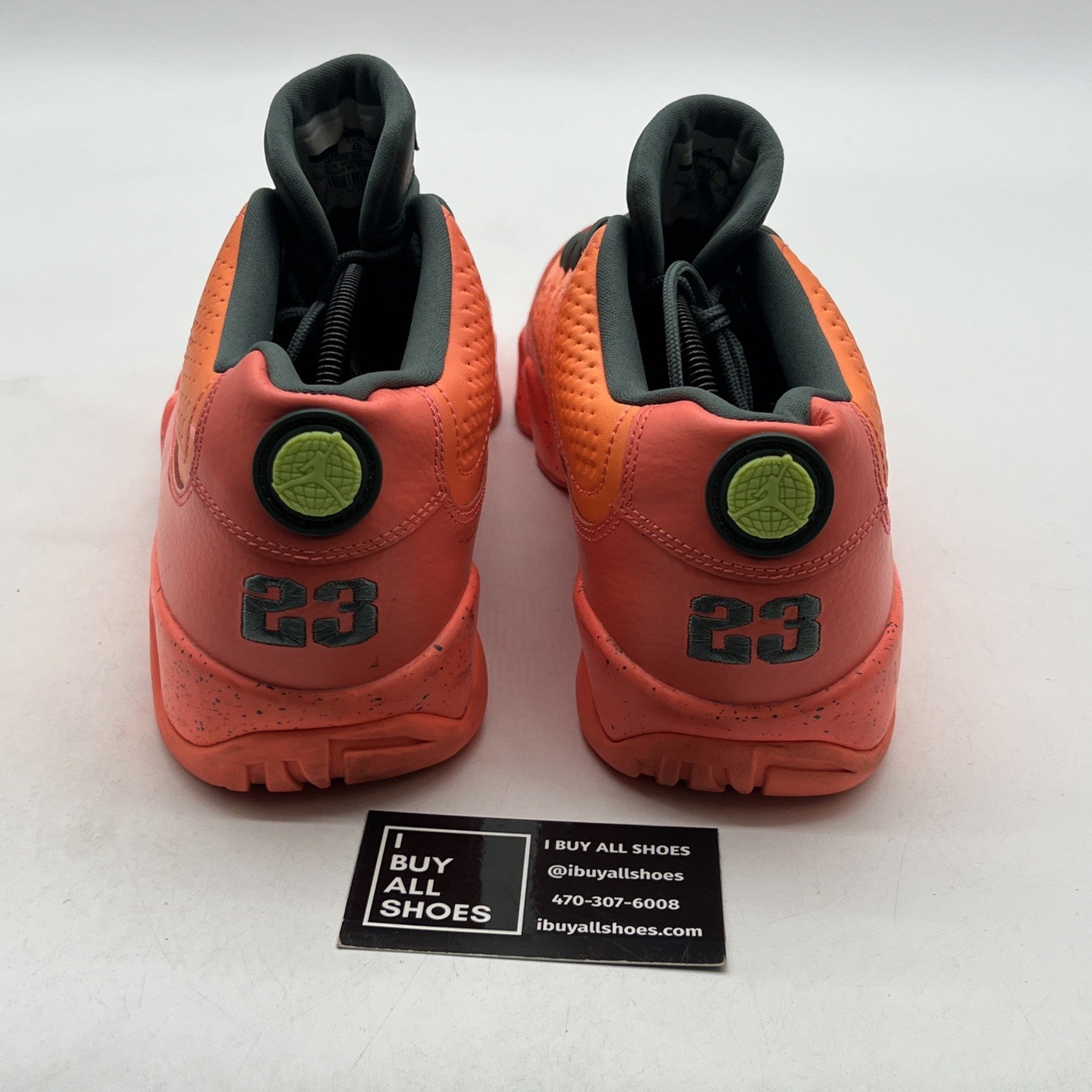 Size 11 - Air Jordan 9 Low Bright Mango (842822-805)