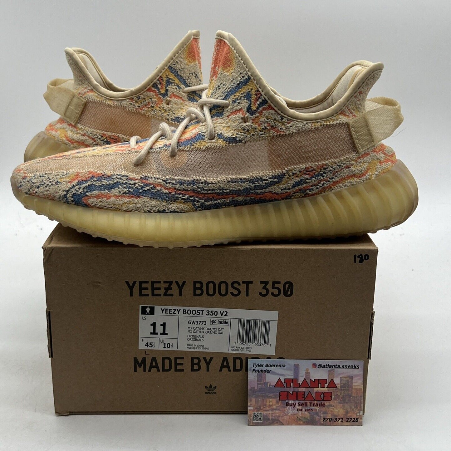Size 11 - adidas Yeezy Boost 350 V2 Low MX Oat (GW3773)