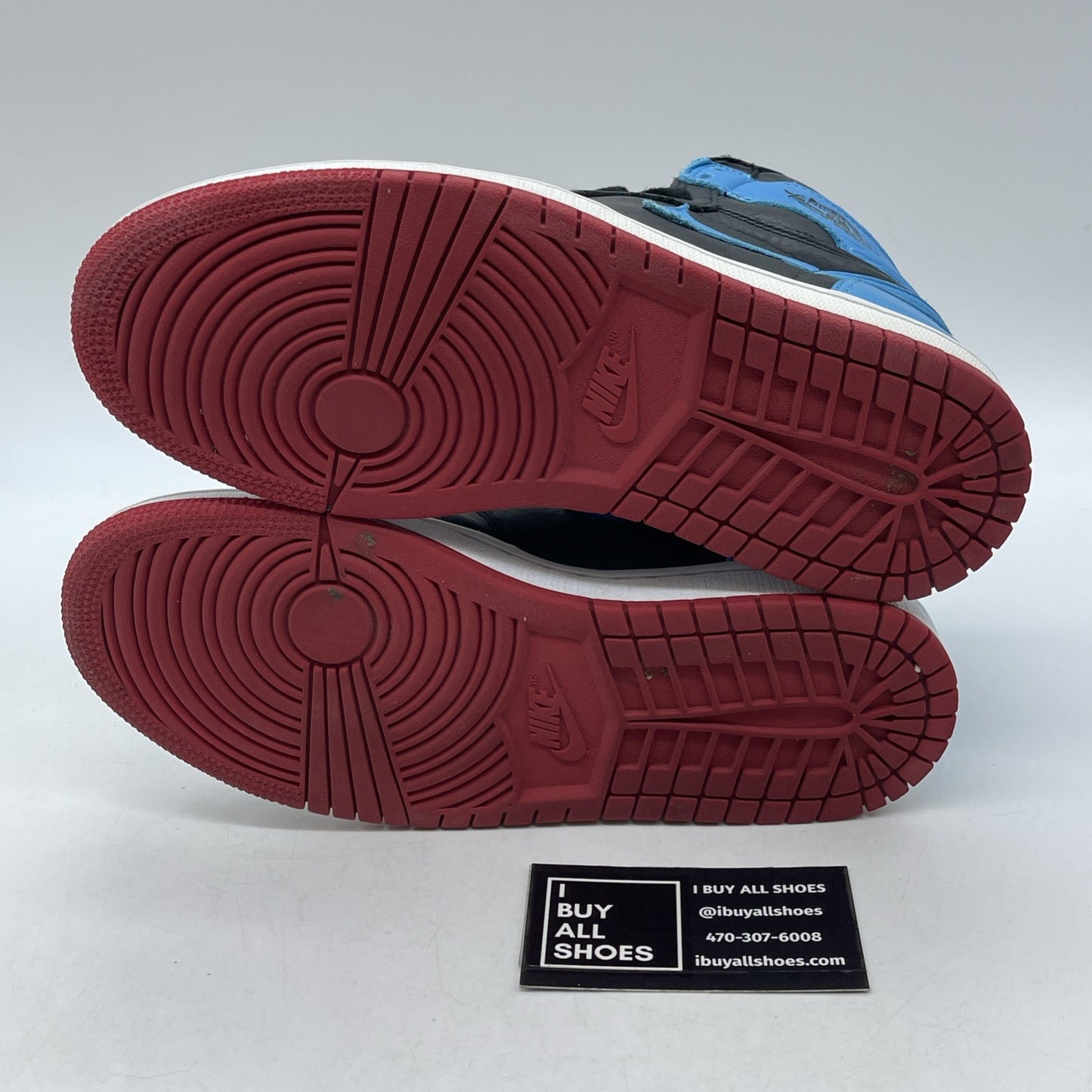 Size 6.5 - Jordan 1 High OG UNC To Chicago 2020 Red Black Leather (CD0461-046)