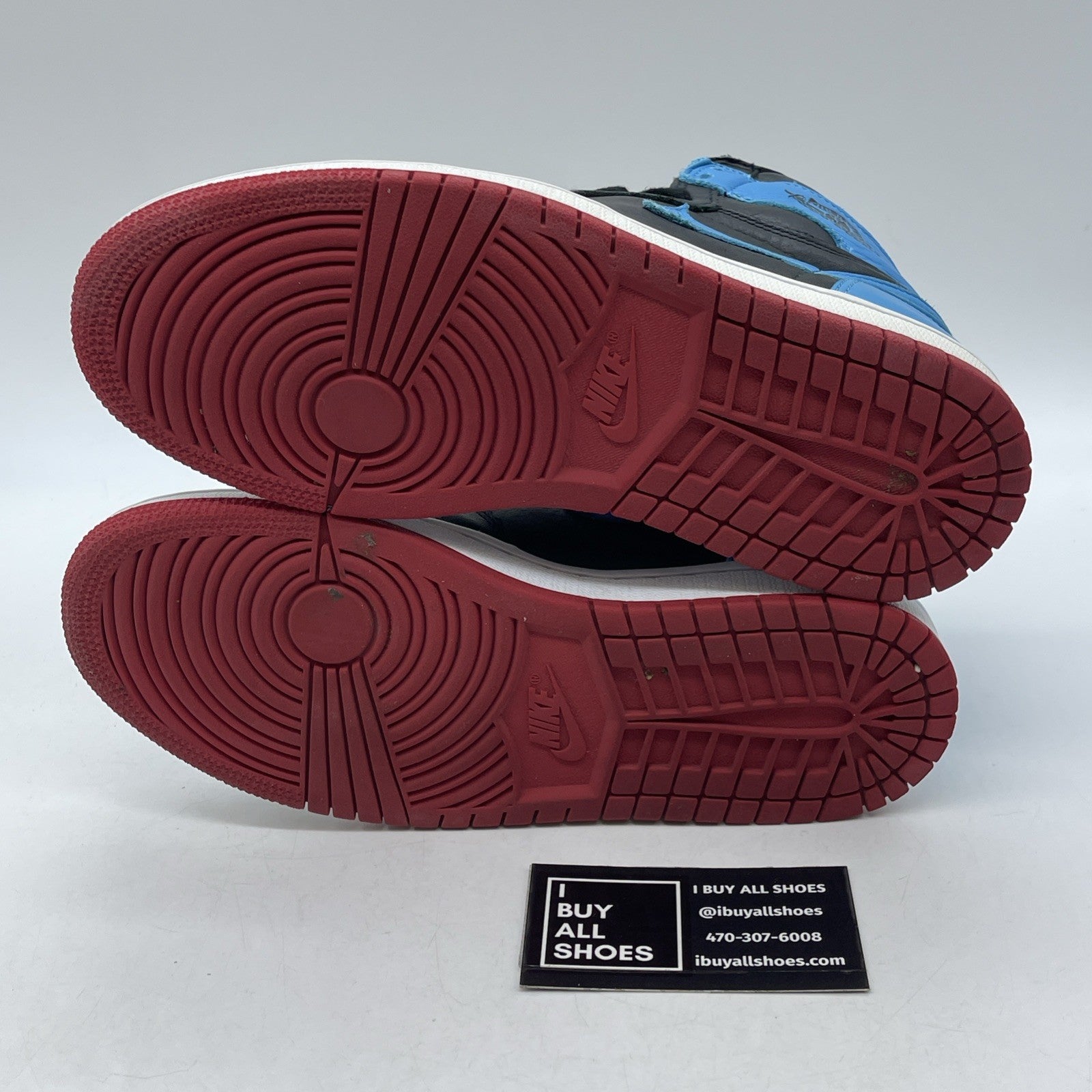 Size 6.5 - Jordan 1 High OG UNC To Chicago 2020 Red Black Leather (CD0461-046)