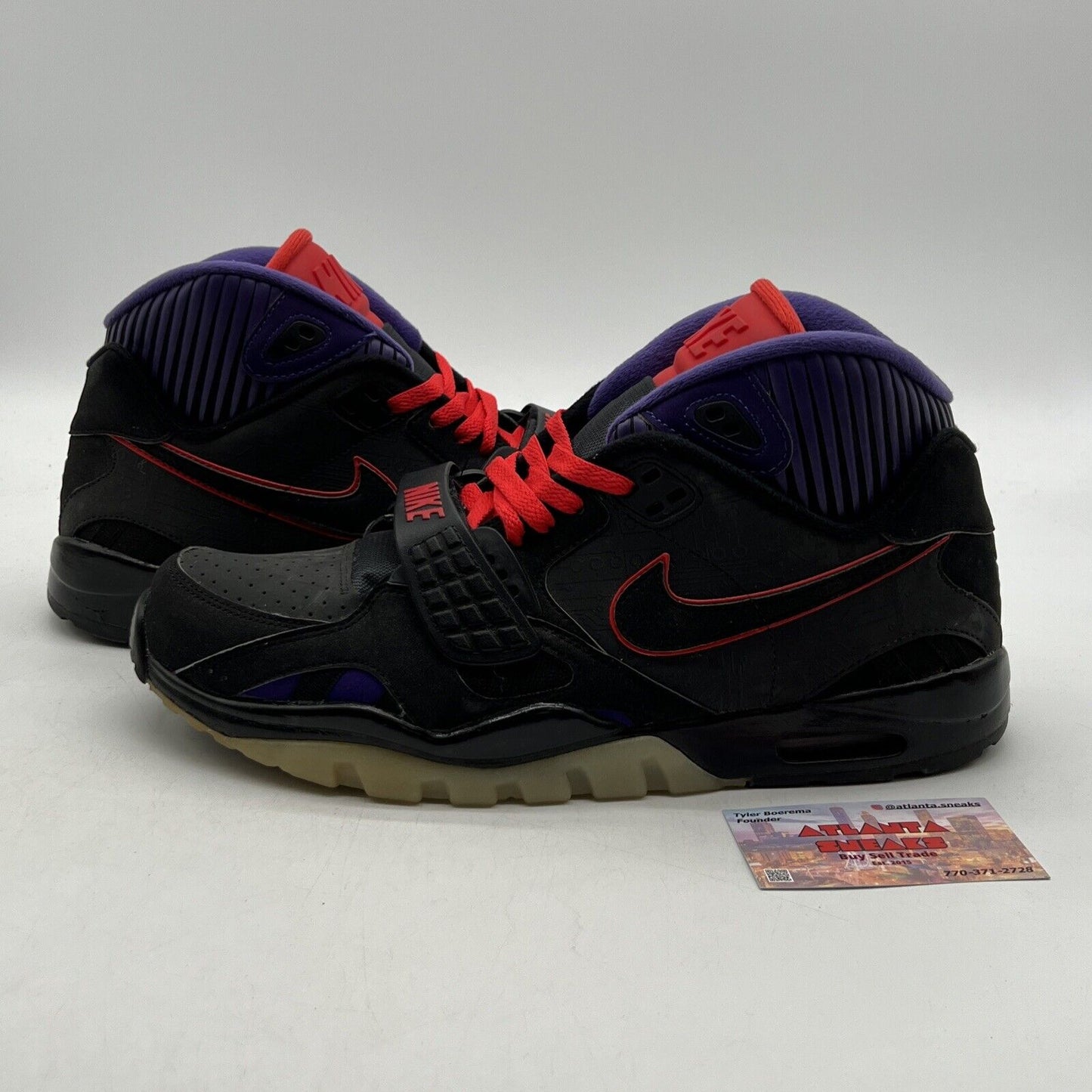 Size 12 - Nike Air Trainer SC 2 Premium QS Megatron Purple (637804-001)