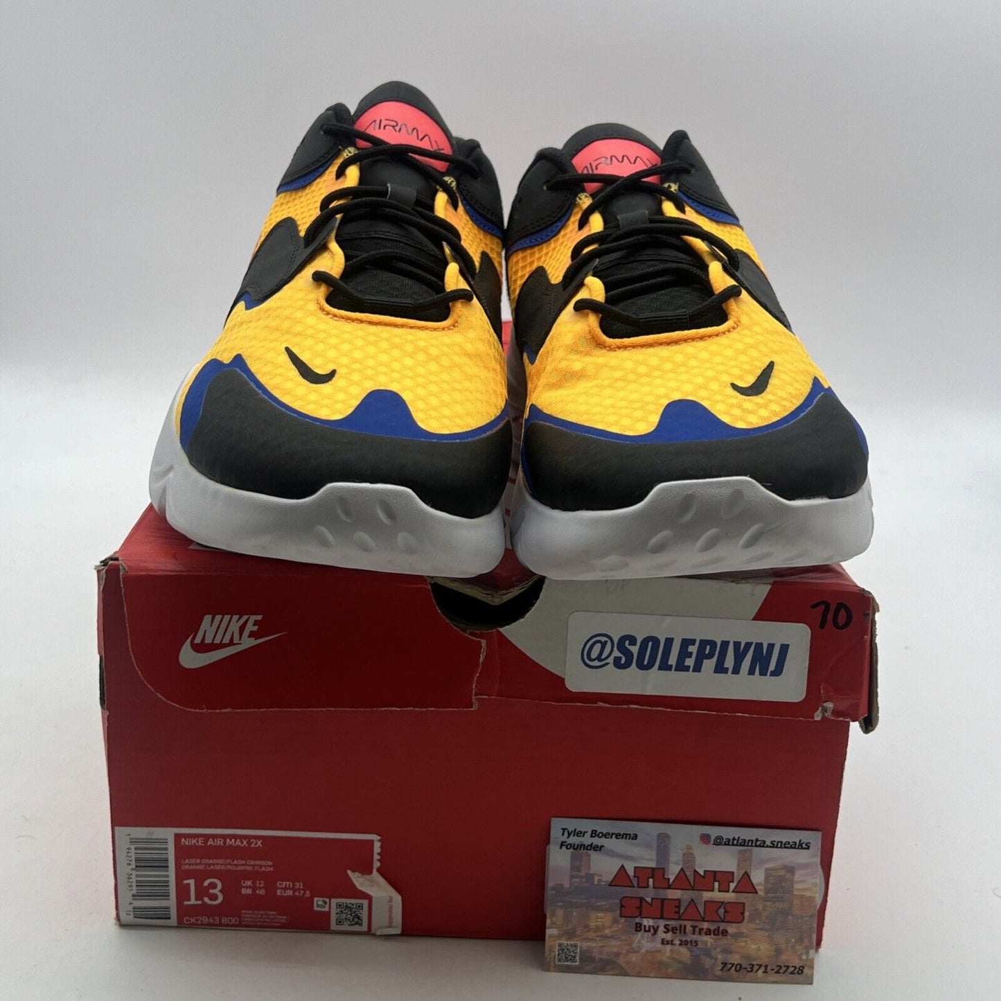 Size 13 - Nike Air Max 2X Multi-Color (CK3943-800)