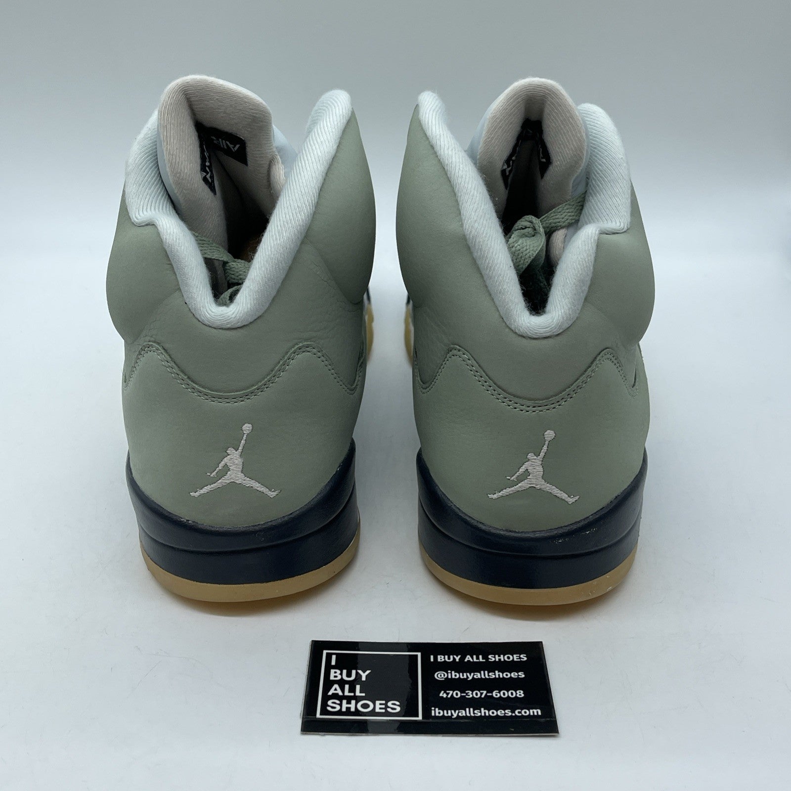 Size 16 - Jordan 5 JADE HORIZON 2022 Green White Suede (DC7501-300)