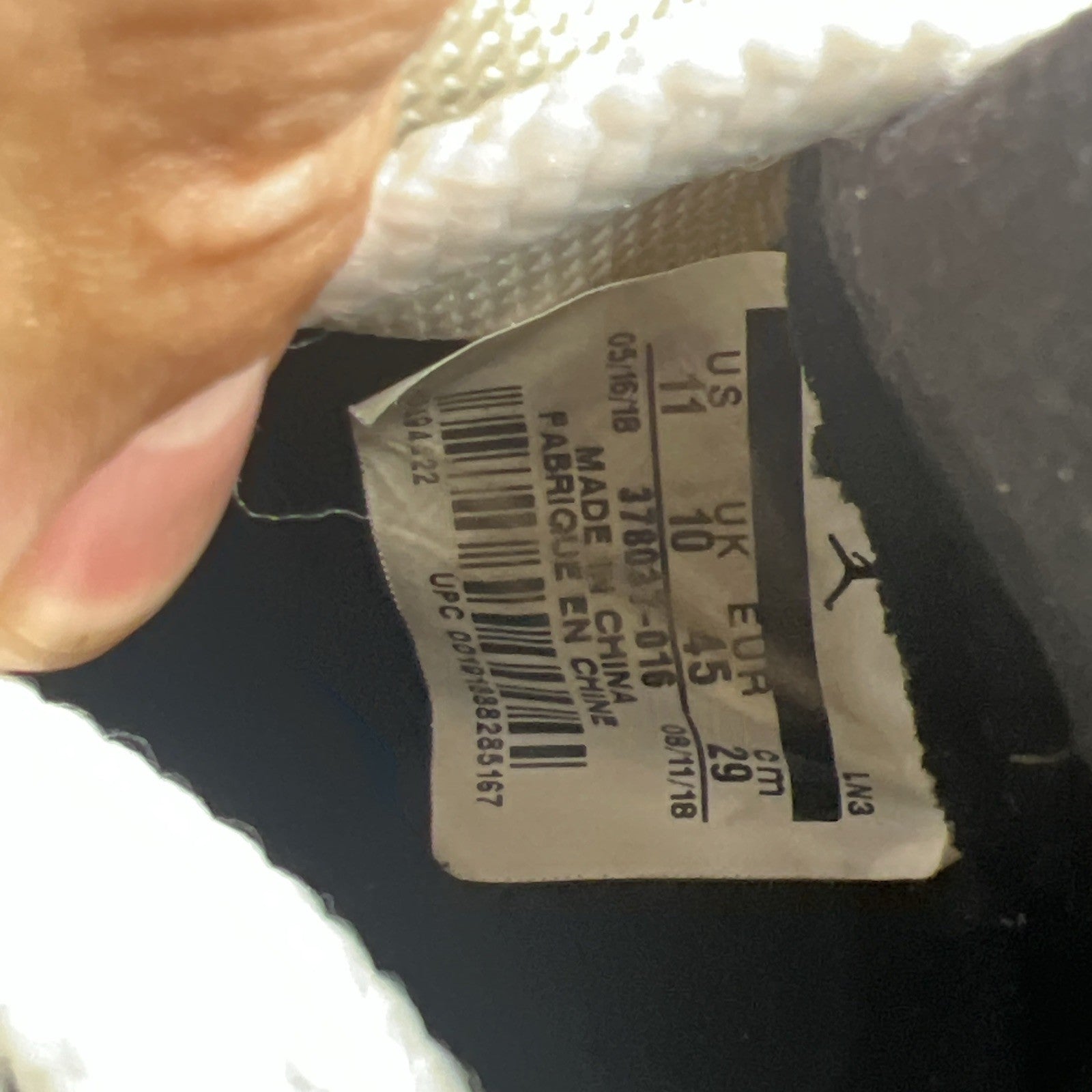 Size 11 - Air Jordan 11 Retro Platinum Tint (378037-016)