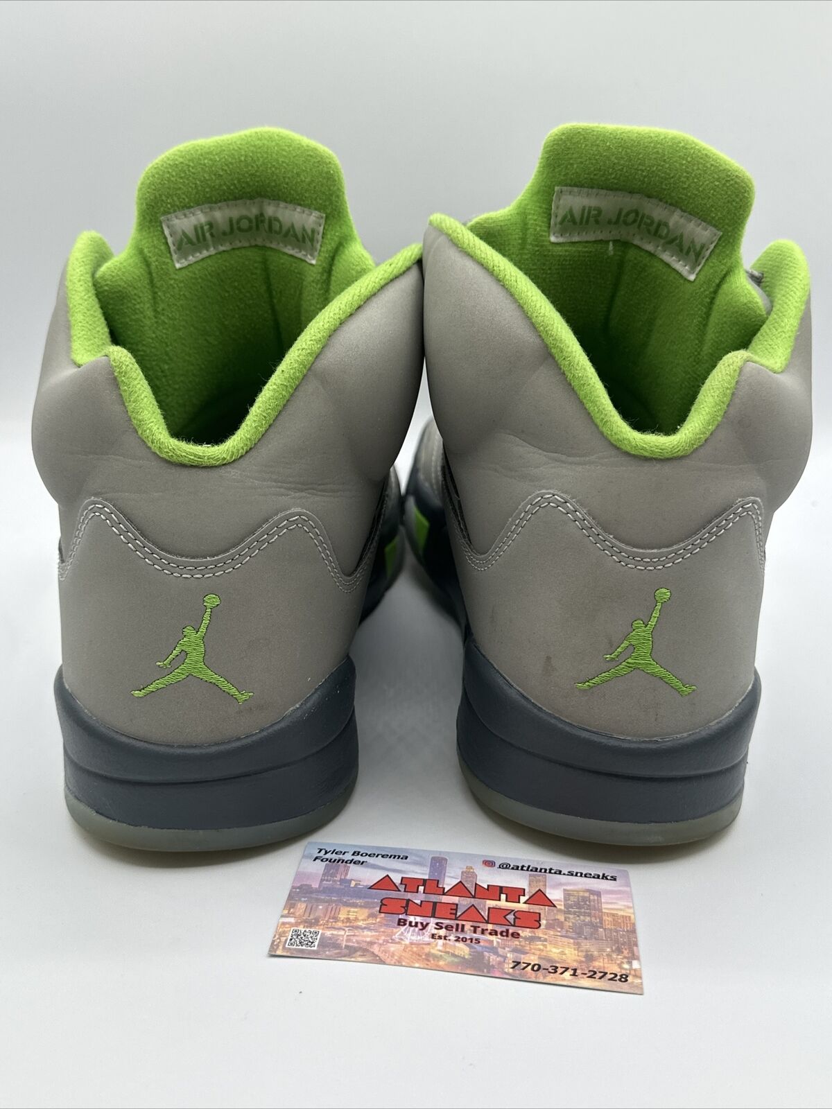 Size 11 - Jordan 5 Retro Green Bean