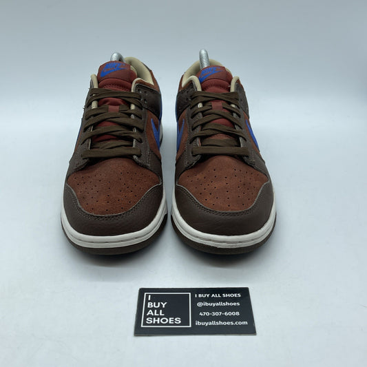 Size 8.5 - Nike Dunk Premium Low Mars Stone Blue Suede Leather (DR9704-200)