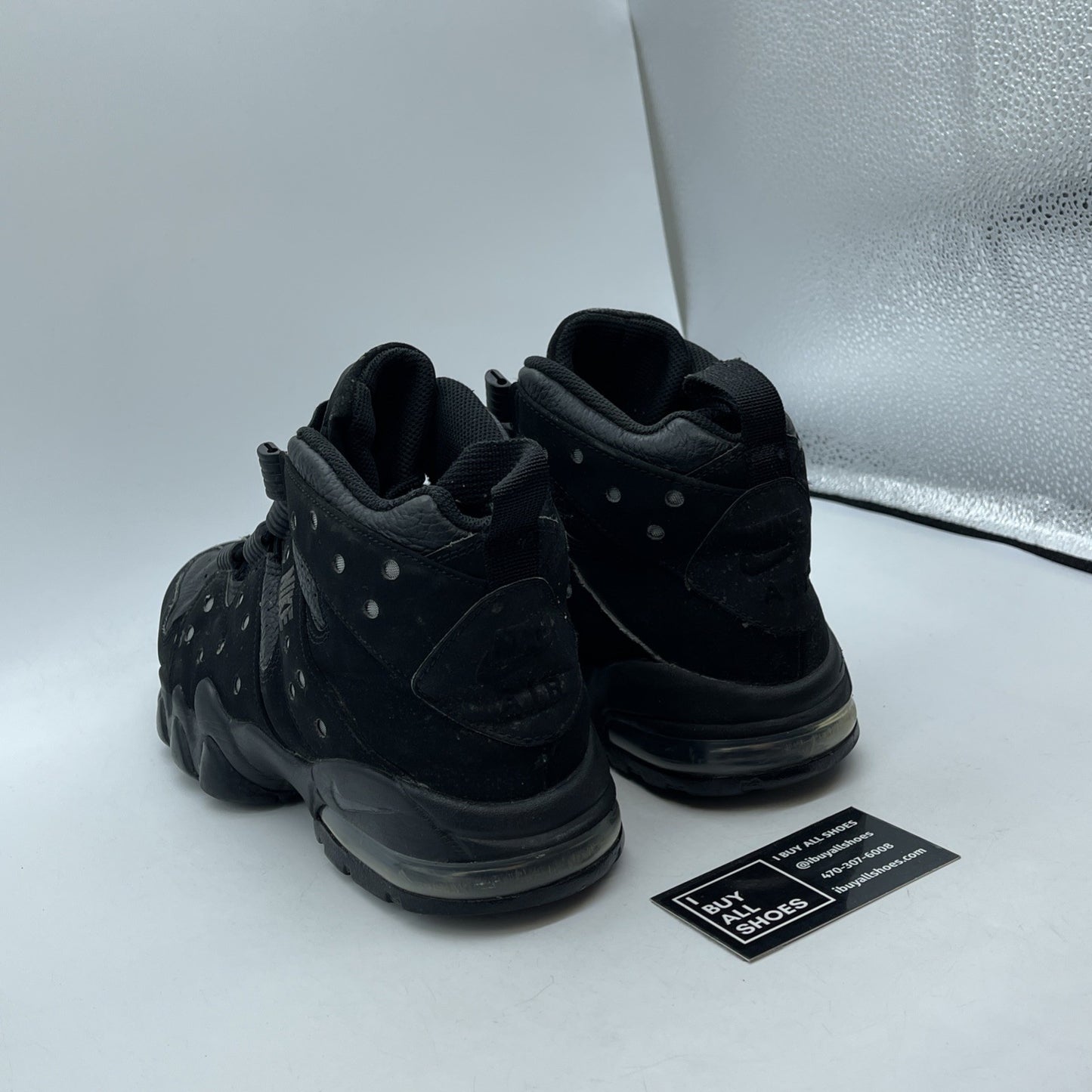 Size 10.5 - Nike Air Max 2 CB 94 Triple Black Suede Leather (DC1411-001)