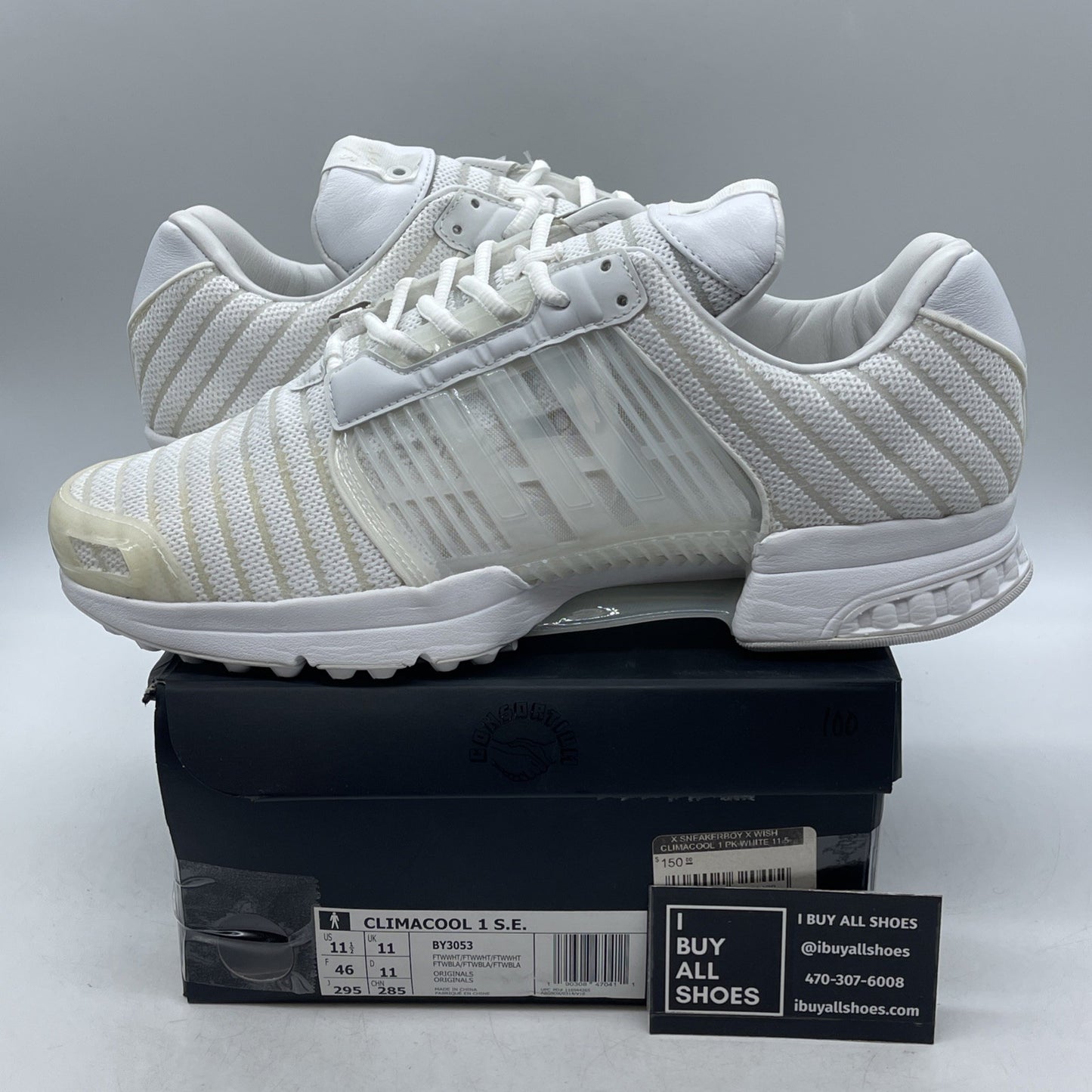 Size 11.5 - Sneakerboy x Wish x Adidas ClimaCool 1 Primeknit (BY3053)