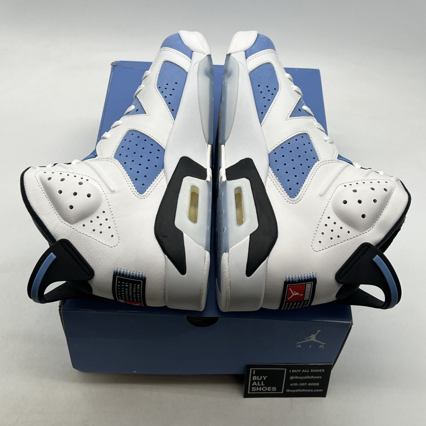 Size 13 - Air Jordan 6 Retro Mid UNC Home (CT8529-410)