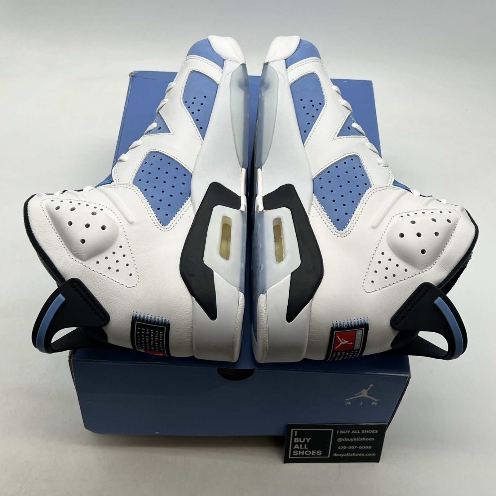 Size 13 - Air Jordan 6 Retro Mid UNC Home (CT8529-410)