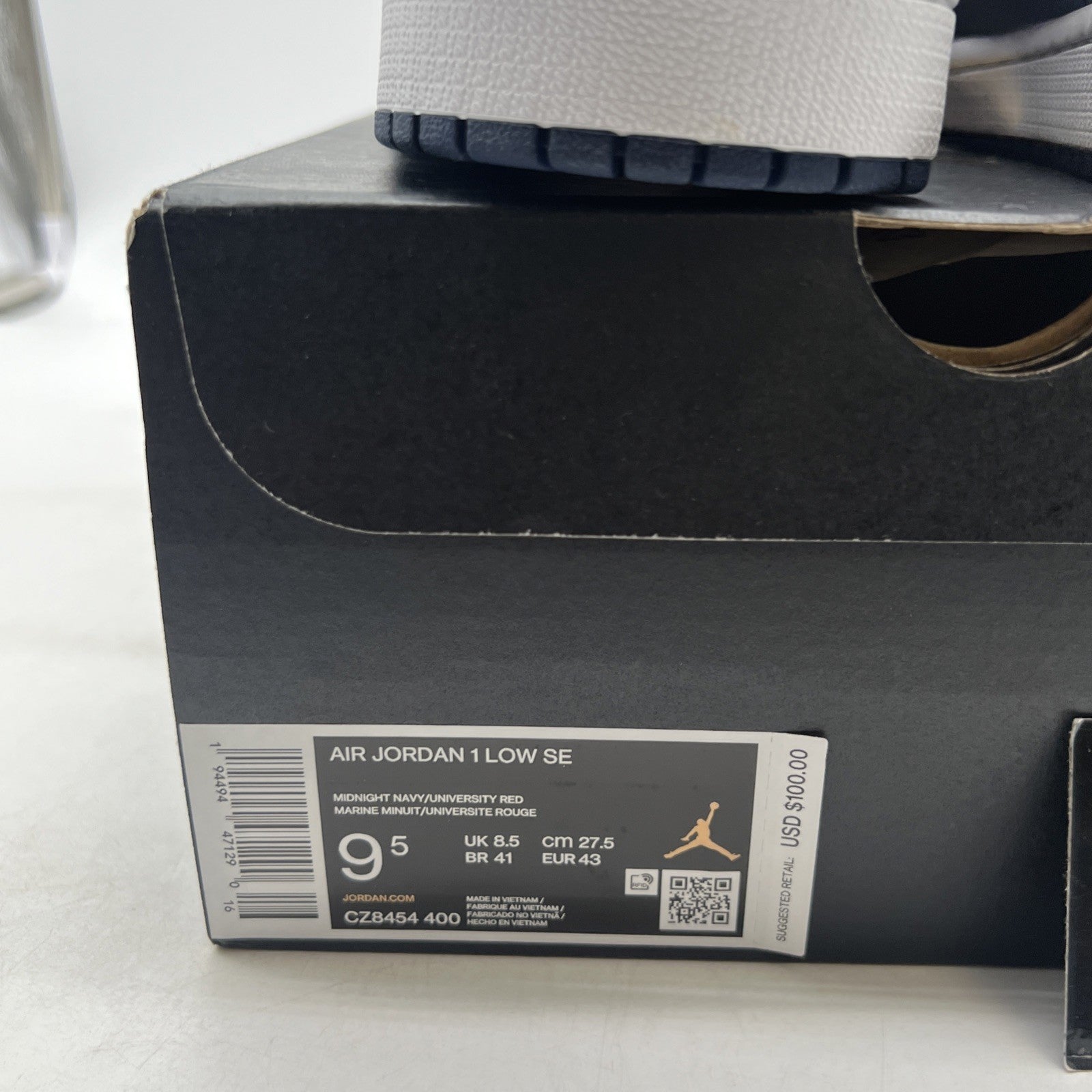 Size 9.5 - Air Jordan 1 Low USA - CZ8454-400