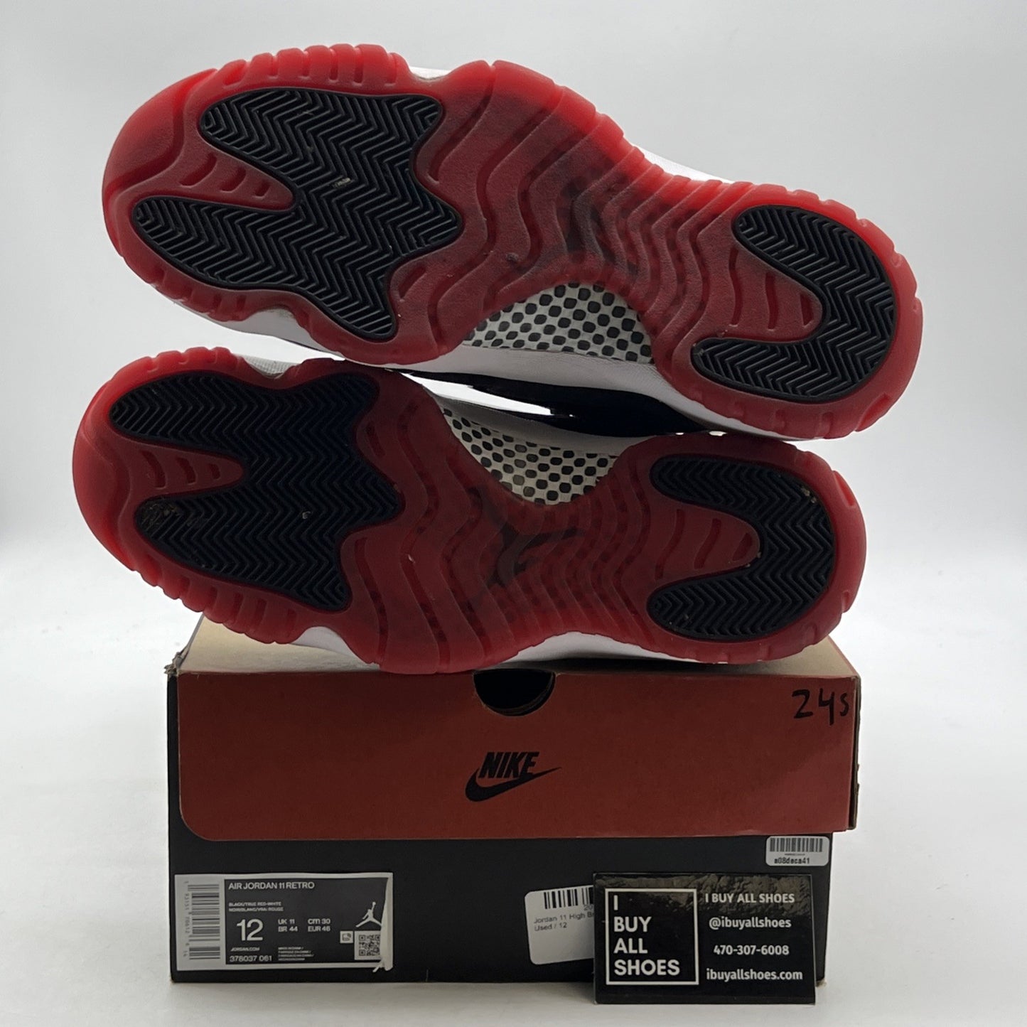 Size 12 - Air Jordan 11 Retro High Bred (378037-061)