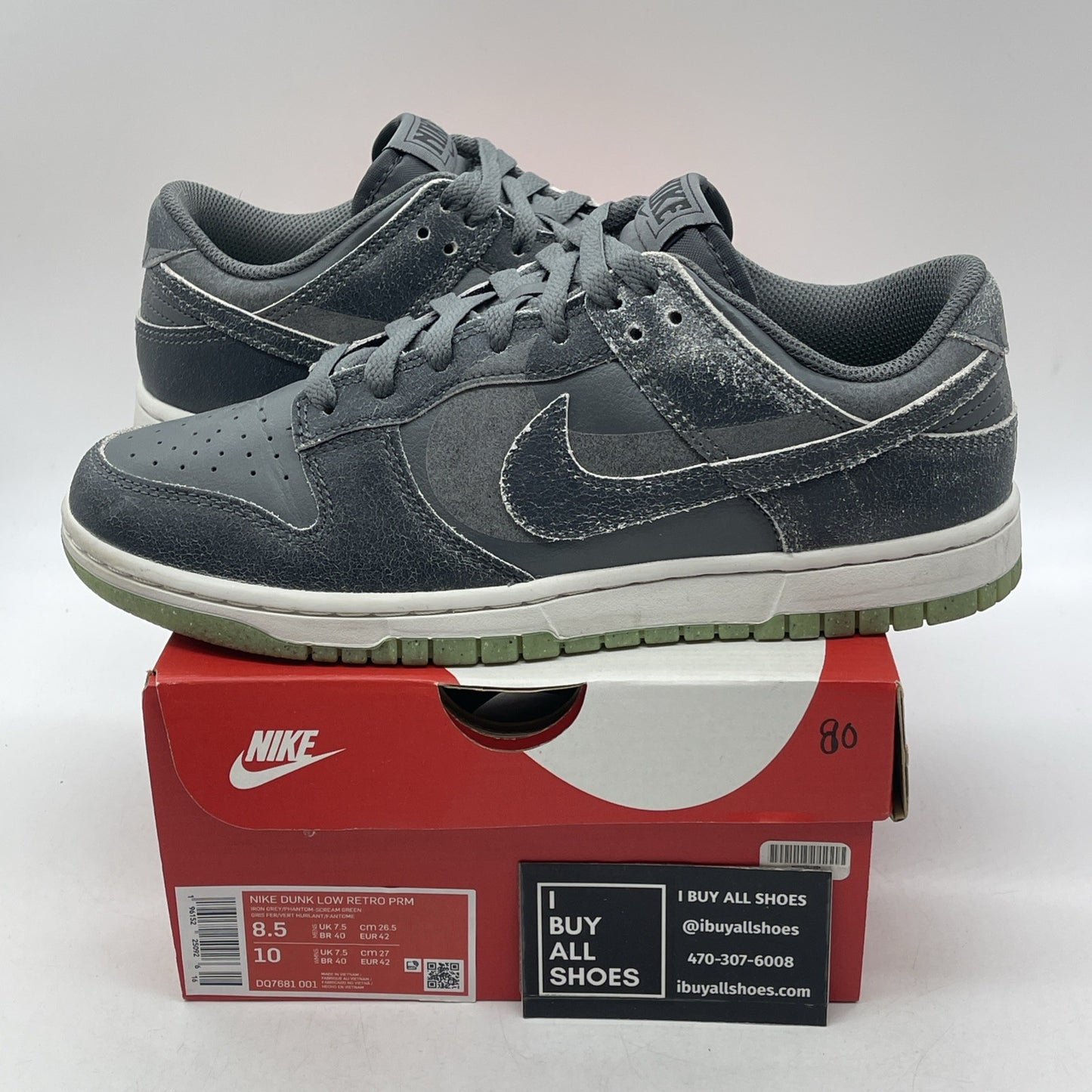 Size 8 - Nike Dunk SE Low Halloween - Cauldron (DQ7681-001)
