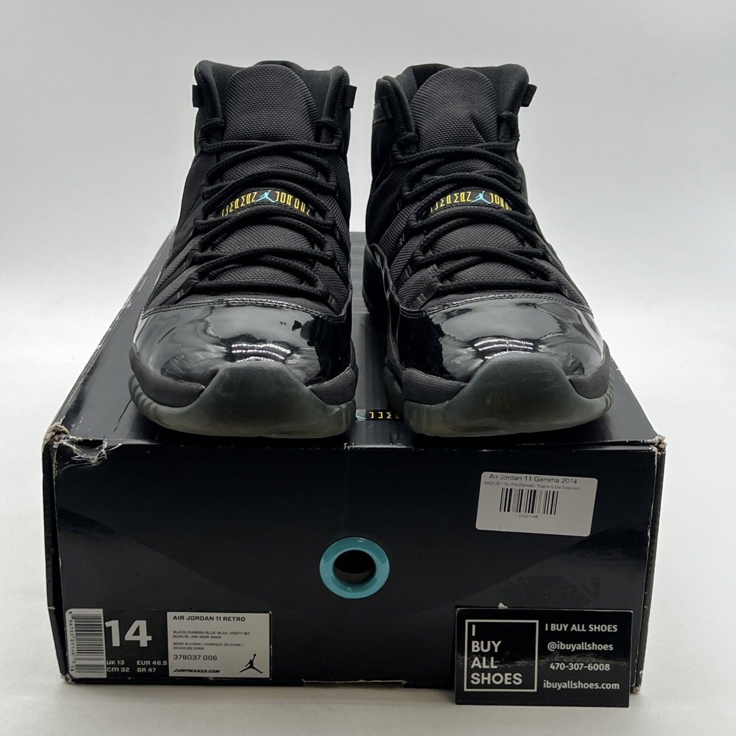 Size 14 - Air Jordan 11 Retro High Gamma Blue (378037-006)