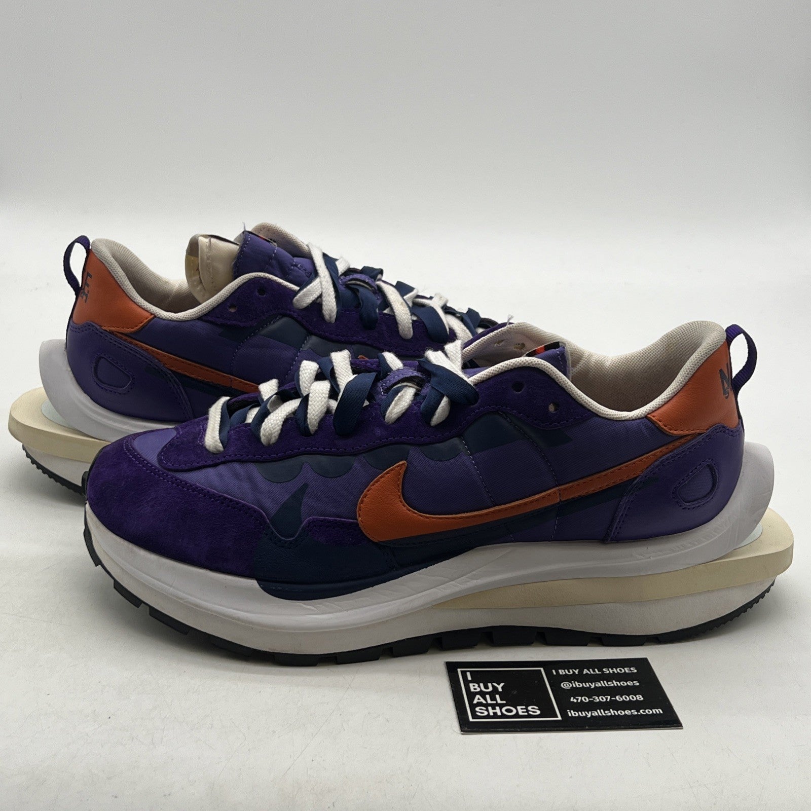 Size 11 - Nike sacai x VaporWaffle Dark Iris (DD1875-500)