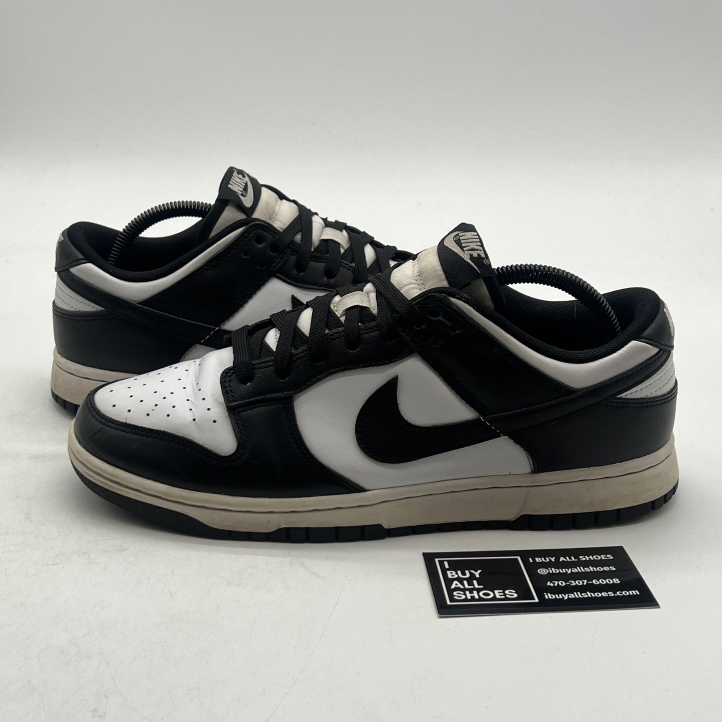 Size 9 - Nike Dunk Low Black White (DD1391-100)